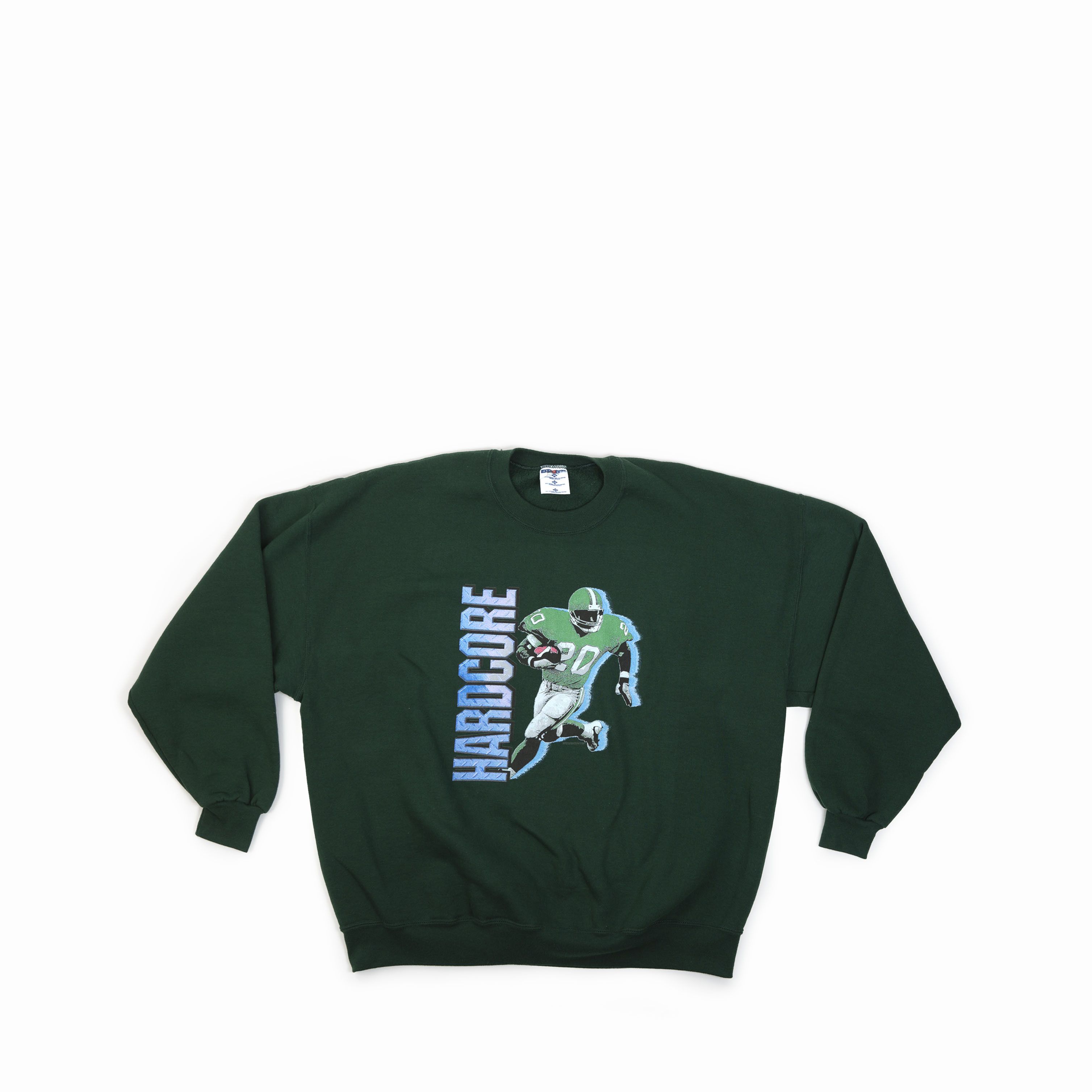 Jerzees Vintage 2000's Philadelphia Eagles Hardcore Bootleg Crewneck Size US XXL / EU 58 / 5 - 1 Thumbnail