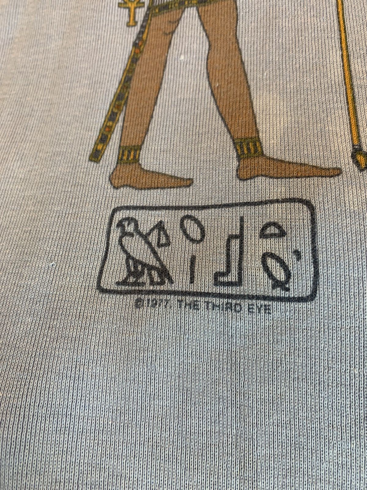 Vintage *RARE* Vintage 70’s Ancient Egyptian Art Single Stitch Shirt Size US S / EU 44-46 / 1 - 5 Thumbnail
