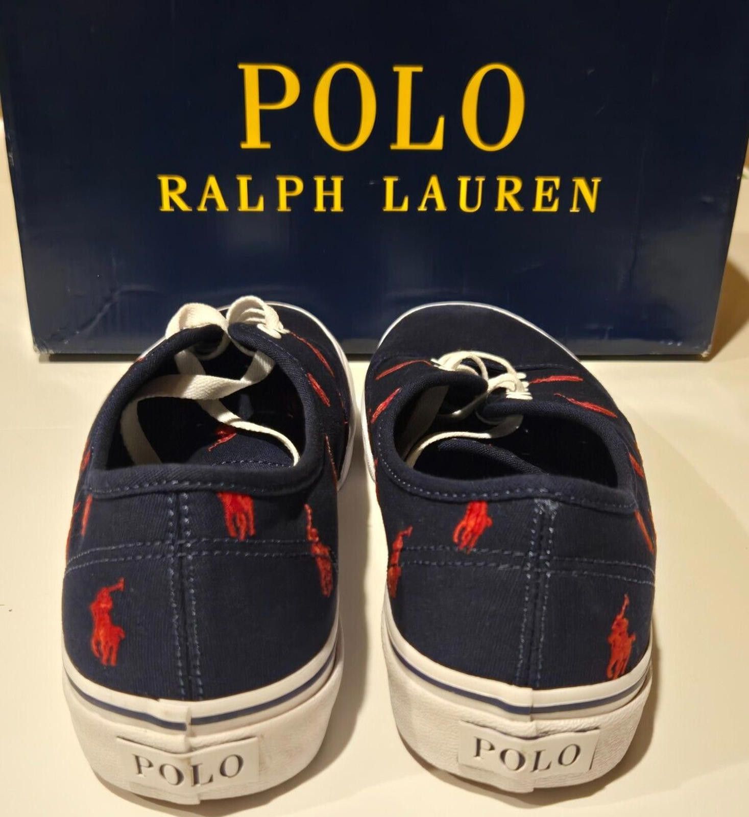 Polo Ralph Lauren POLO RALPH LAUREN Keaton Newport Sneaker Pony 8.5 D NEW Box Size US 8.5 / EU 41-42 - 6 Thumbnail
