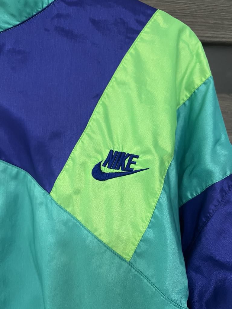 Nike × Vintage 90s Nike nylon jacket old retro American vintage Size US L / EU 52-54 / 3 - 2 Thumbnail