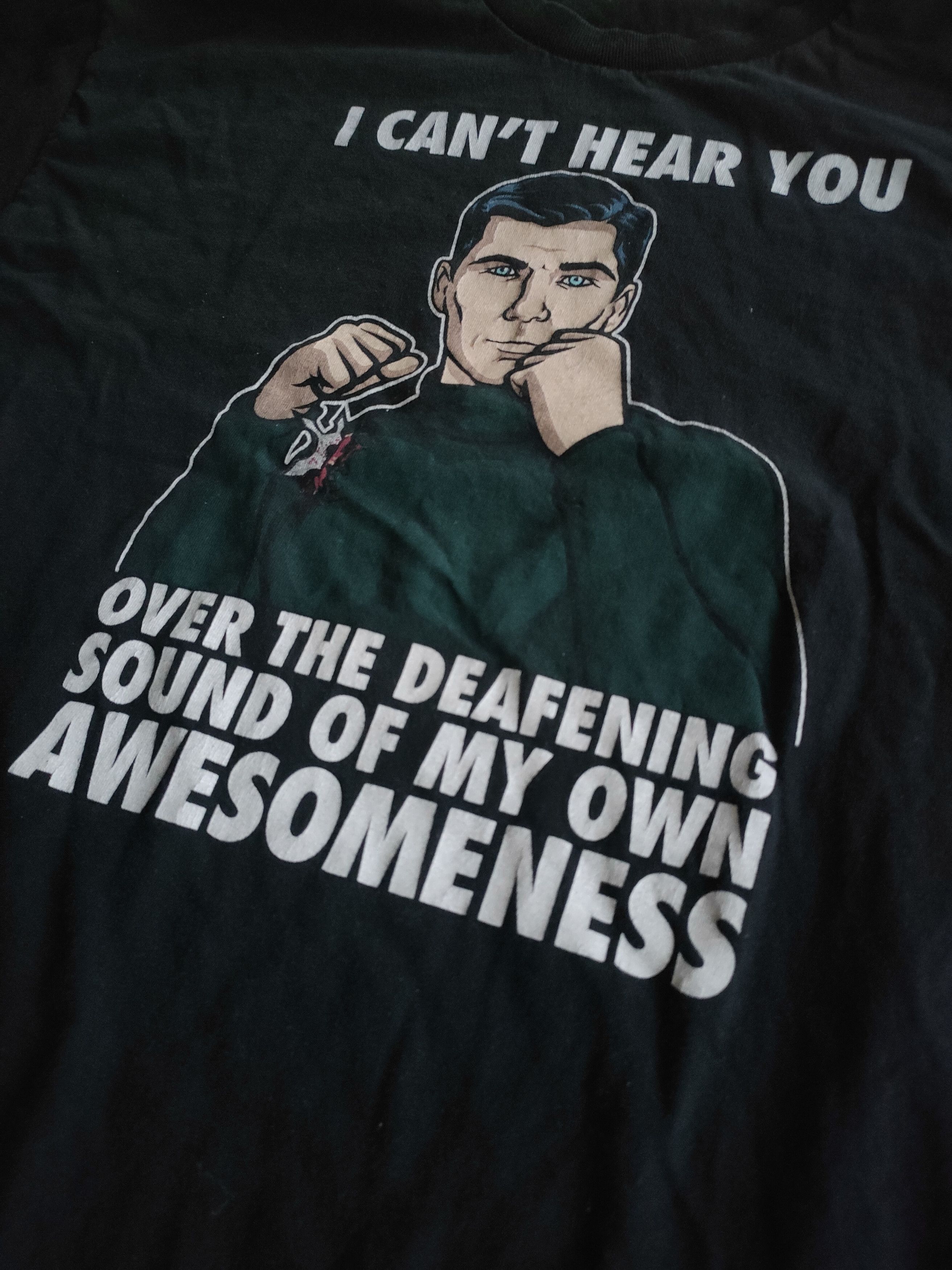 Vintage Archer TV Show 2014 Official Merch Very Rare Tee Size US L / EU 52-54 / 3 - 4 Thumbnail