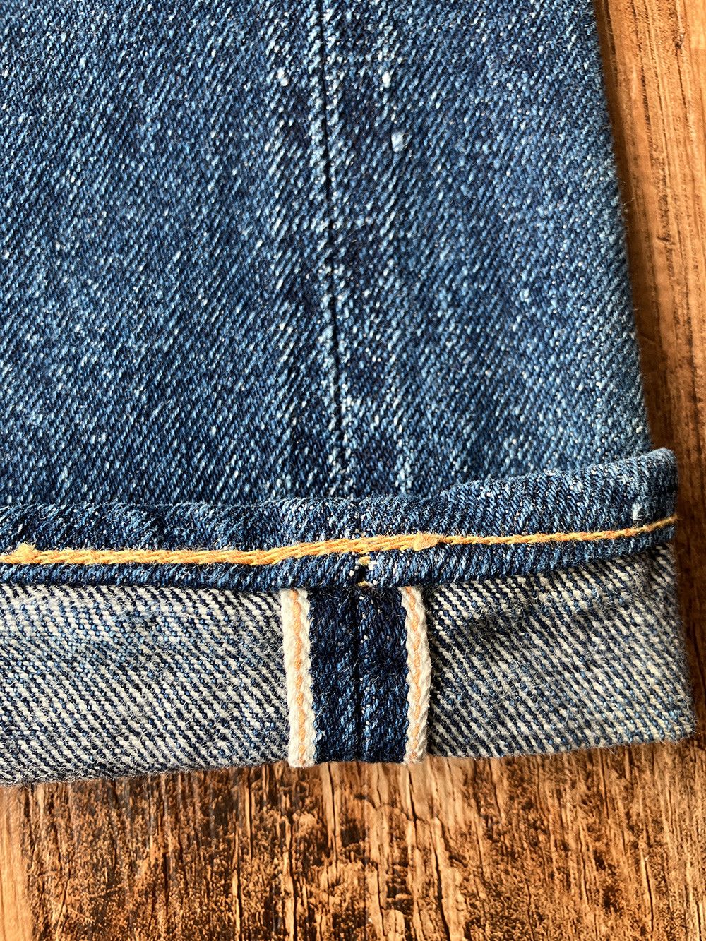 Denime DENIME Orizzonti 505 BIG-E W30 x L32 Osaka 5 Selvedge jeans Size US 30 / EU 46 - 13 Thumbnail