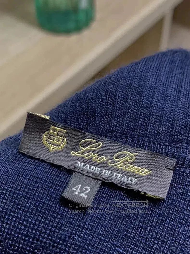Loro Piana Loro Piana Cashmere Drawstring Cardigan. Size US M / EU 48-50 / 2 - 5 Thumbnail