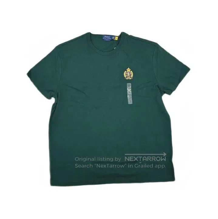 Polo Ralph Lauren Polo Ralph Lauren Embroidered Solid Crew Neck Tee. Size US XL / EU 56 / 4 - 2 Thumbnail