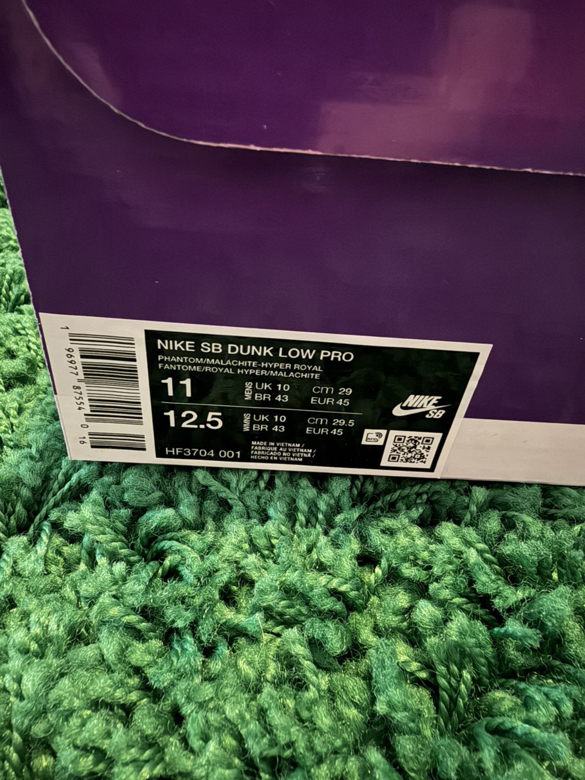 Nike Nike SB Dunk Low Phantom Malachite 11 Size US 11 / EU 44 - 9 Thumbnail