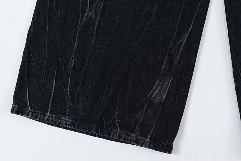 Jean Washed Baggy Jeans Size US 31 - 9 Thumbnail