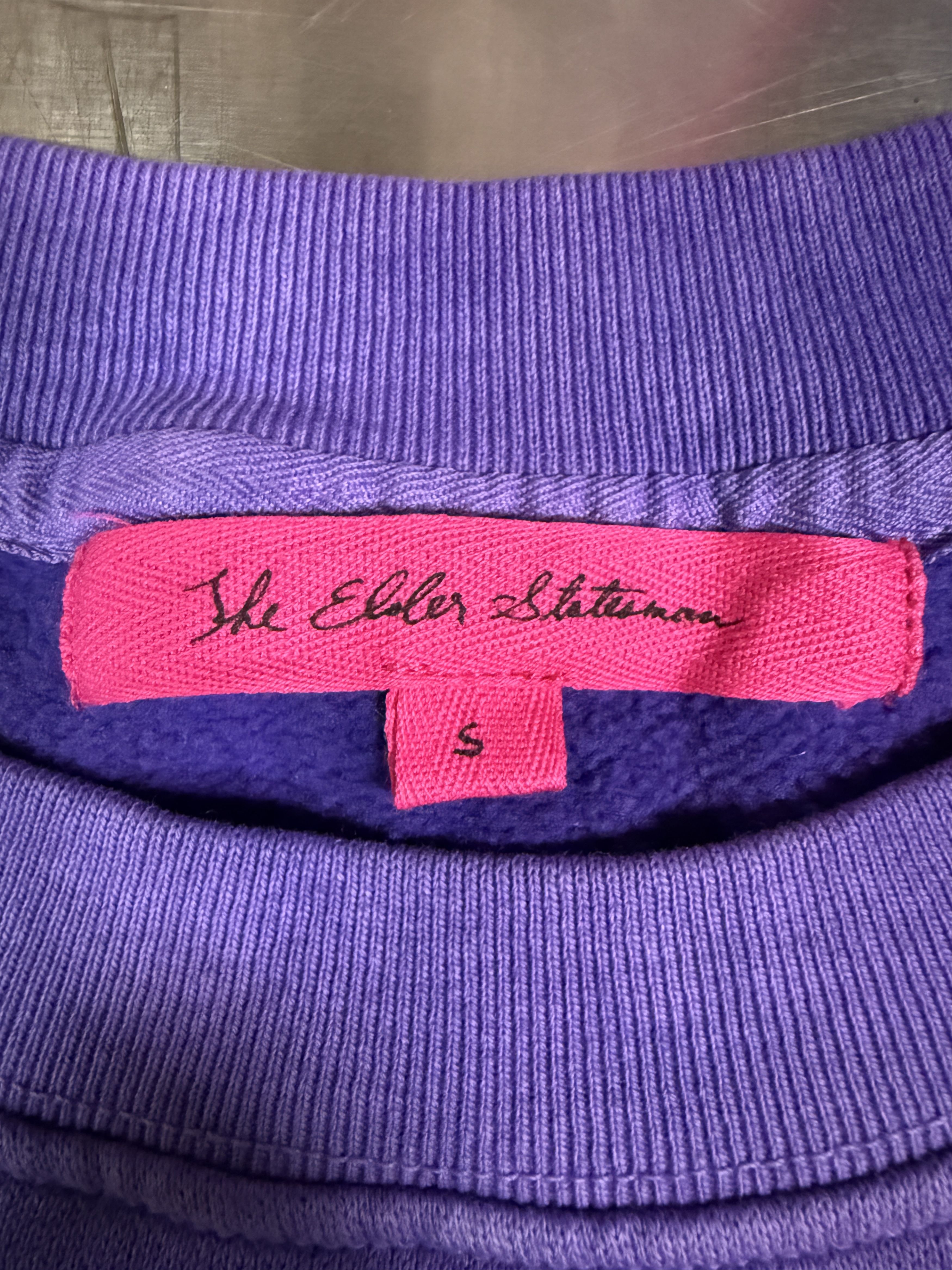 The Elder Statesman $570 The Elder Statesman Daybreak Daily Crewneck Sweater Size S / US 4 / IT 40 - 3 Thumbnail