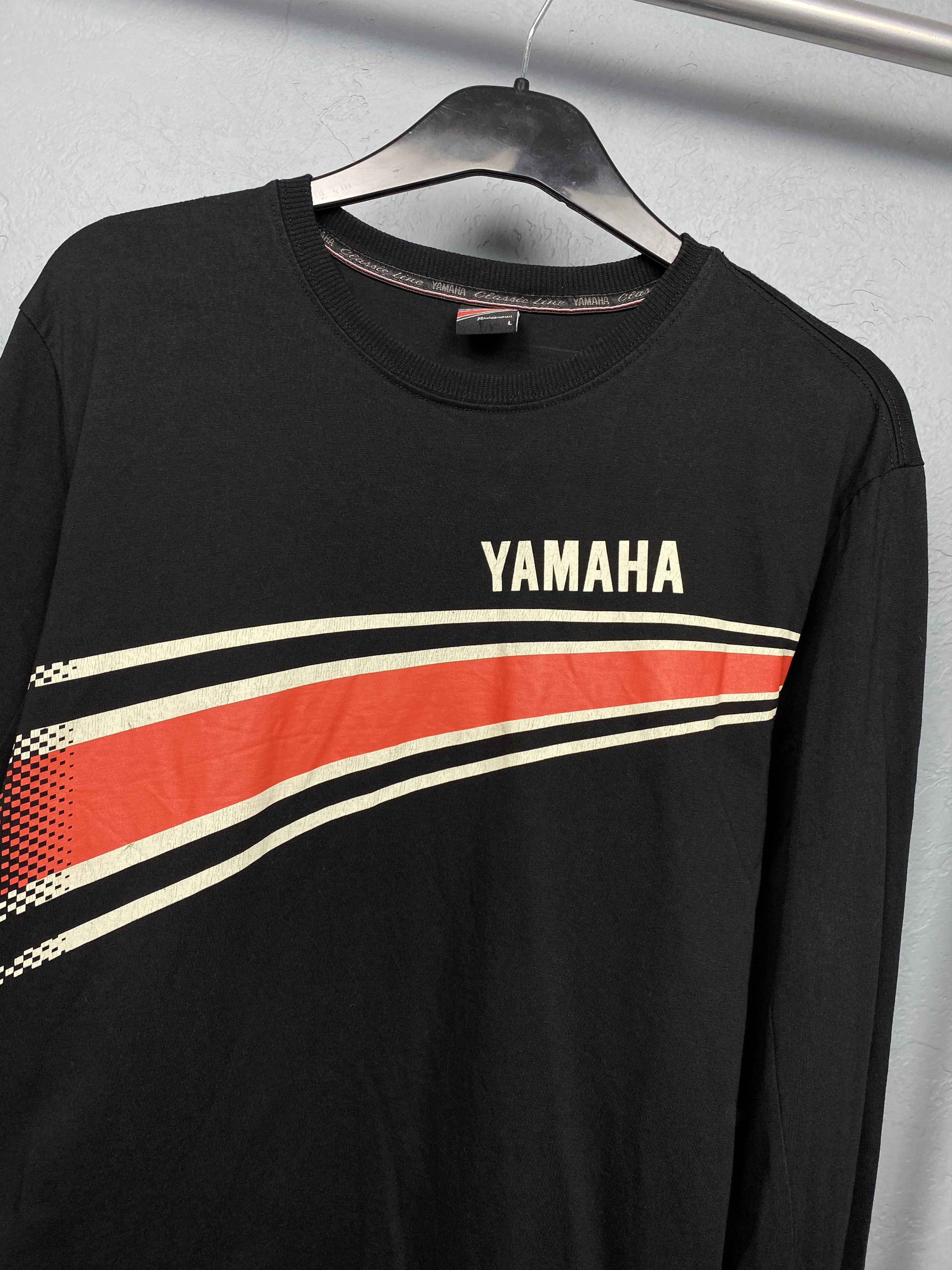 Vintage Yamaha Racing Vintage Mens Long Sleeve T-Shirt Size US L / EU 52-54 / 3 - 2 Thumbnail