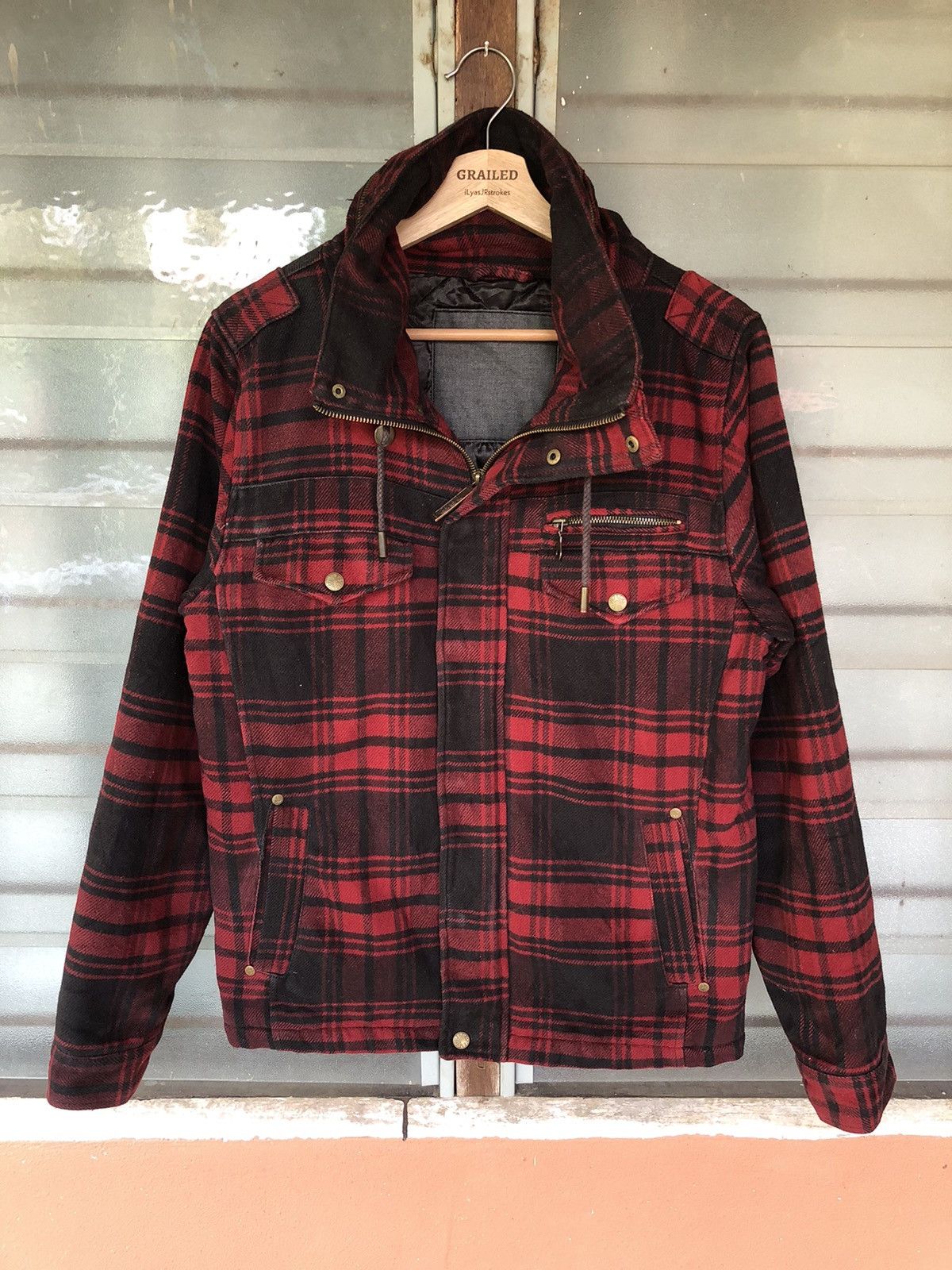 Norton Vintage Norton Hoodie Red Jacket Japanese Punk Size US M / EU 48-50 / 2 - 2 Thumbnail