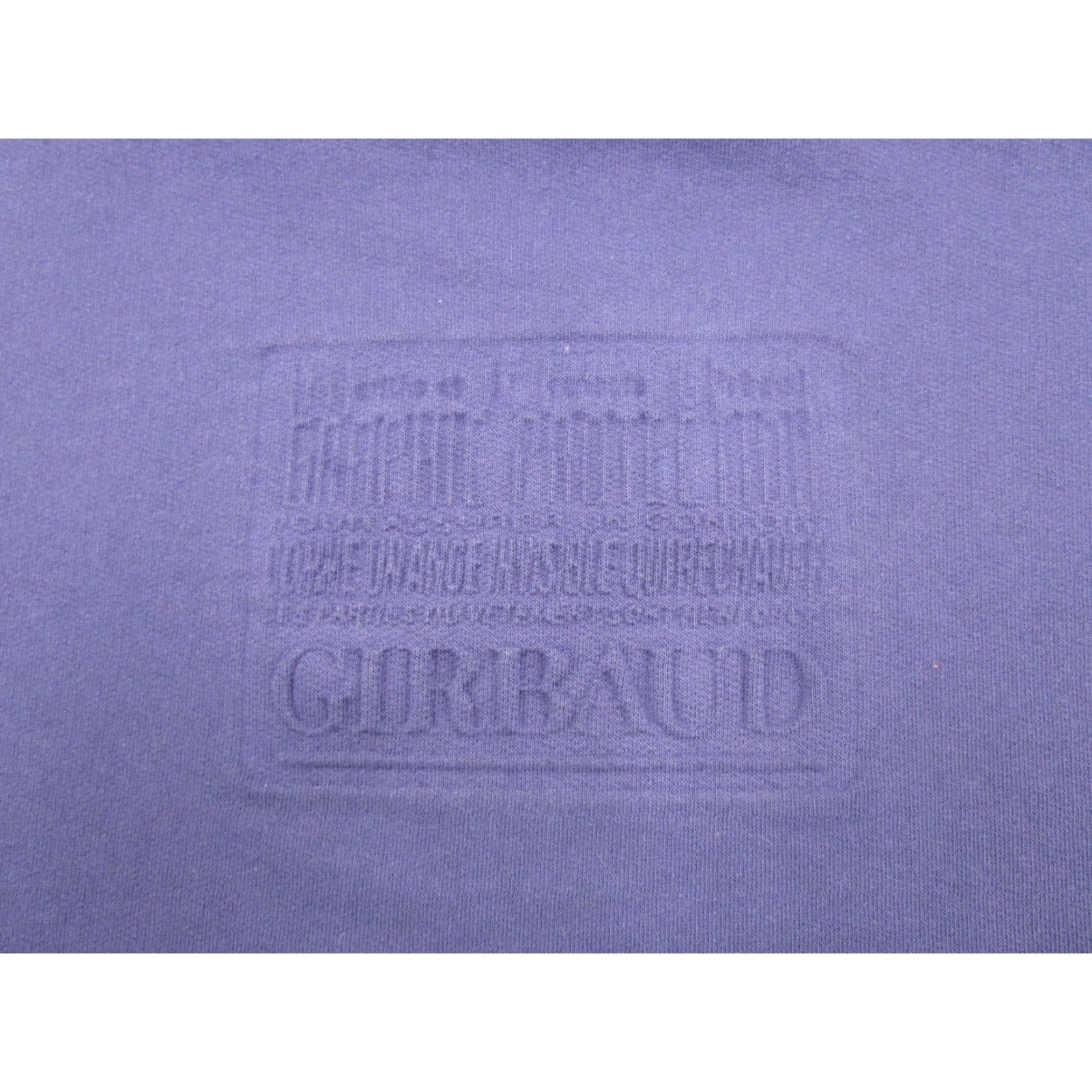 Vintage VINTAGE Marithe Francois Girbaud Purple Sweatshirt Womens Size M Embossed 90s Logo Crew Neck Pullover Sweatshirt Size L / US 10 / IT 46 - 2 Thumbnail