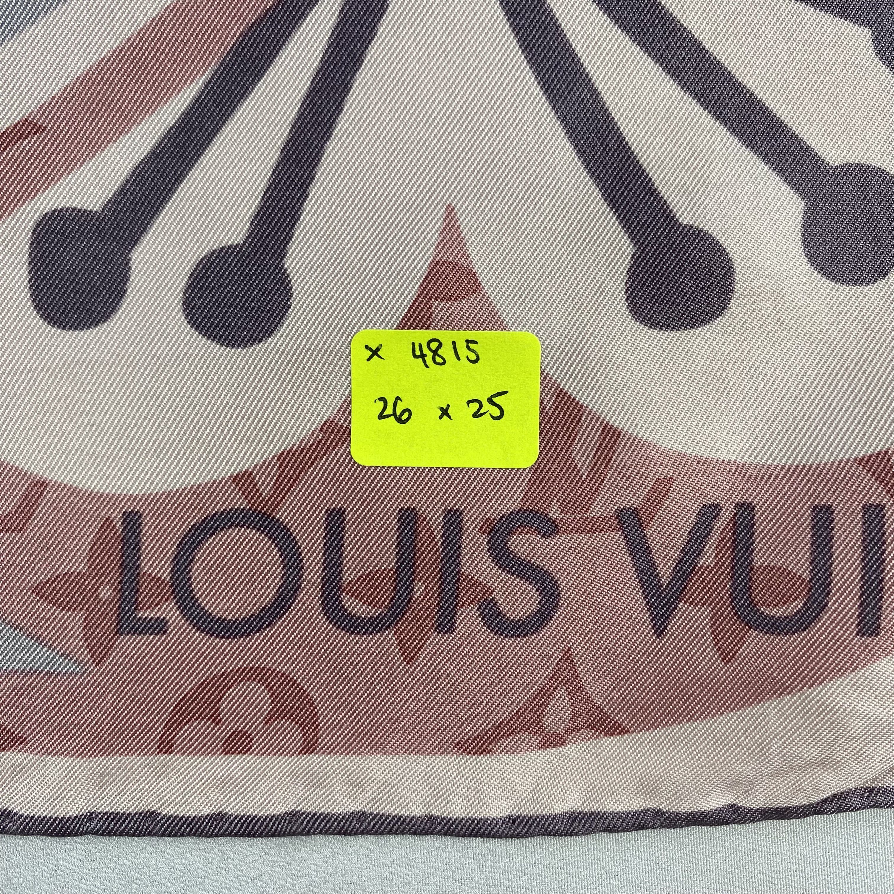Louis Vuitton Vintage Louis Vuitton Silk Scarf Size ONE SIZE - 9 Thumbnail
