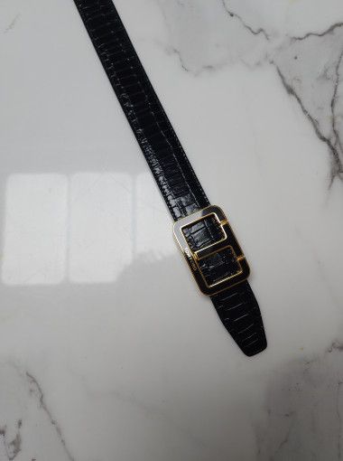 Tom Ford o1sm1stk0824 Size: 95 / Leather Belt in Black Size 36 - 3 Thumbnail