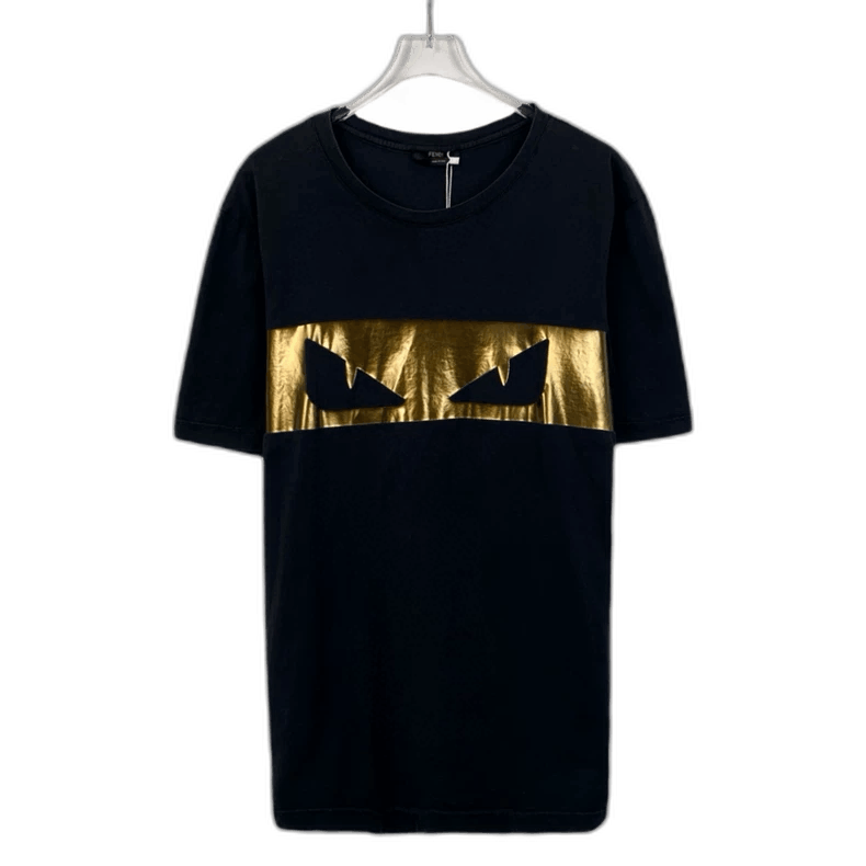 Fendi Fendi Black Devil Eye Print TShirt Size US L / EU 52-54 / 3 - 1 Thumbnail