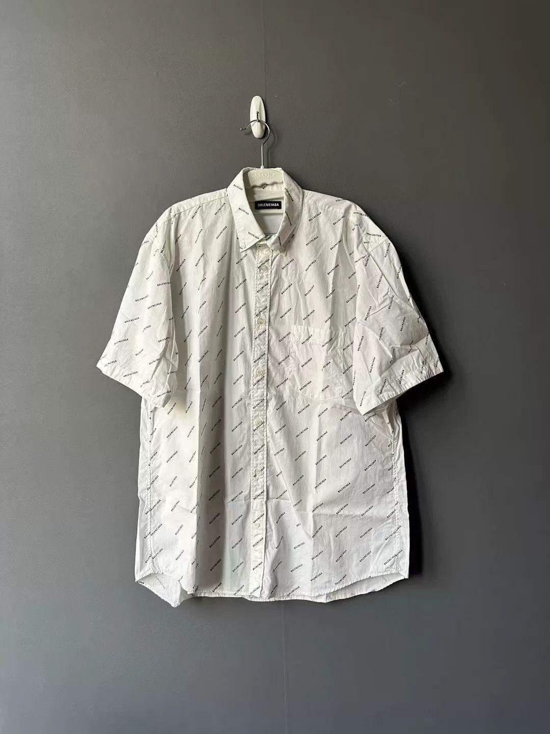 Balenciaga Balenciaga Short Sleeve Shirt Size US M / EU 48-50 / 2 - 1 Thumbnail