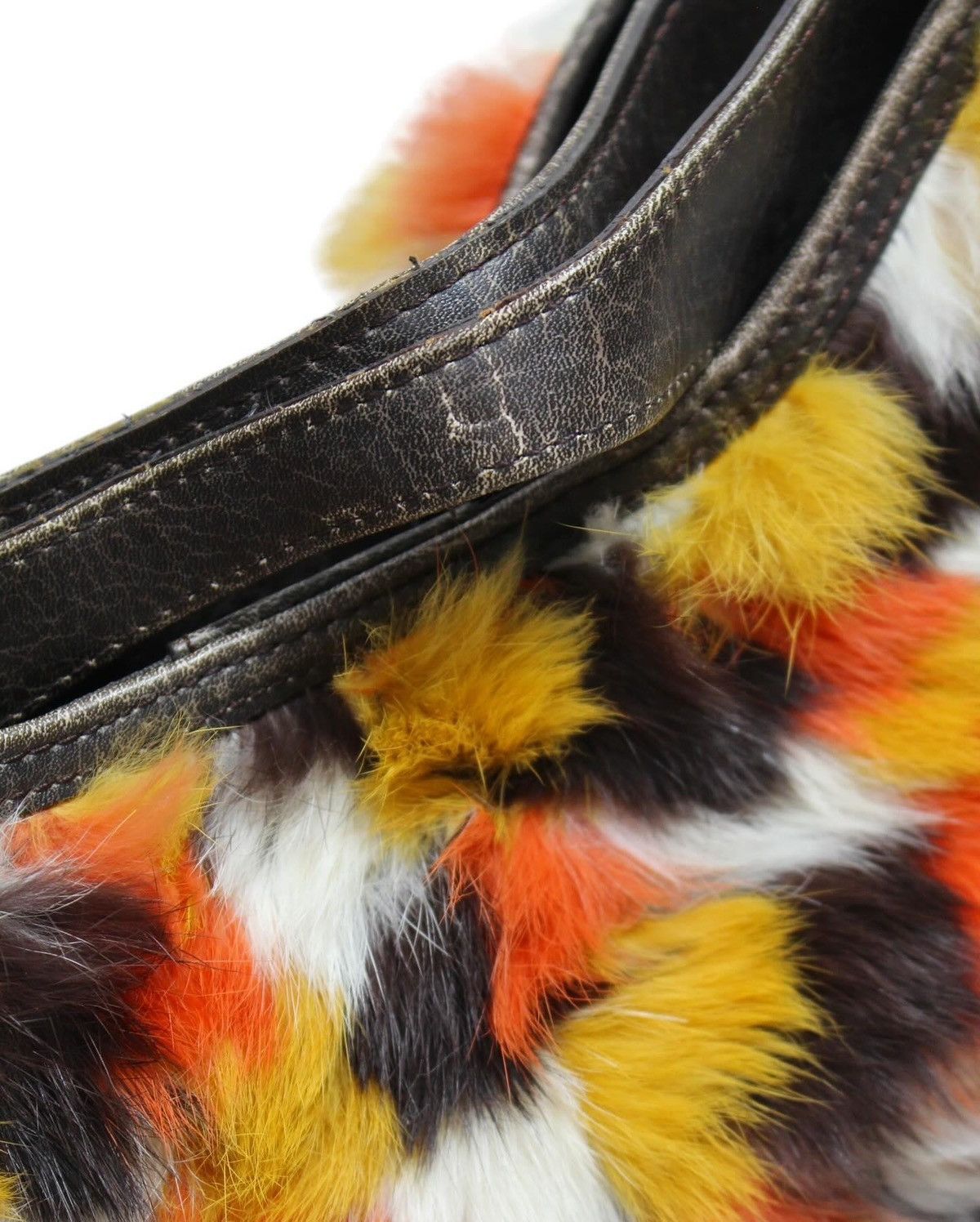 Vintage 2000S JAPANESE MADE FUR HAND BAG Size ONE SIZE - 4 Thumbnail