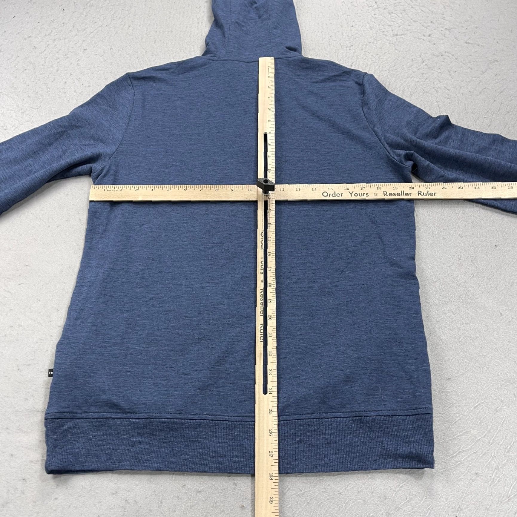TravisMathew Travis Mathew Hoodie Mens M Full Zip Sports Golf Hooded Blue Cotton Polyester Shirt Size US M / EU 48-50 / 2 - 7 Thumbnail