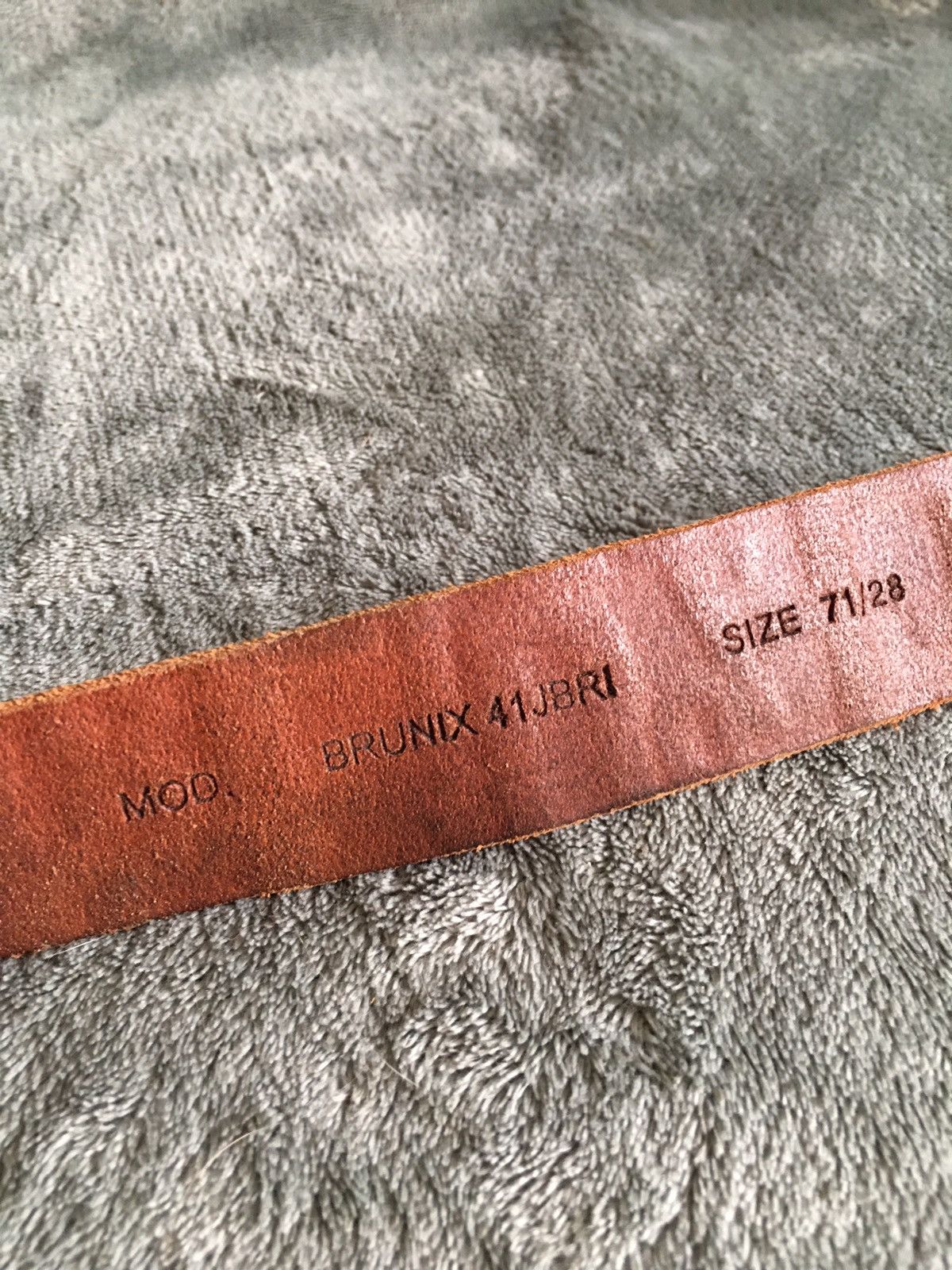 Diesel × Japanese Brand DIESEL Designer Leather Italy Belt Size 85 cm 34 in Size 28 - 9 Thumbnail