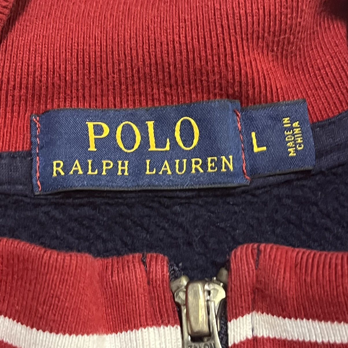 Polo Ralph Lauren Vintage Polo Ralph Lauren 67 Spellout Varsity Track Jacket Size US L / EU 52-54 / 3 - 8 Thumbnail