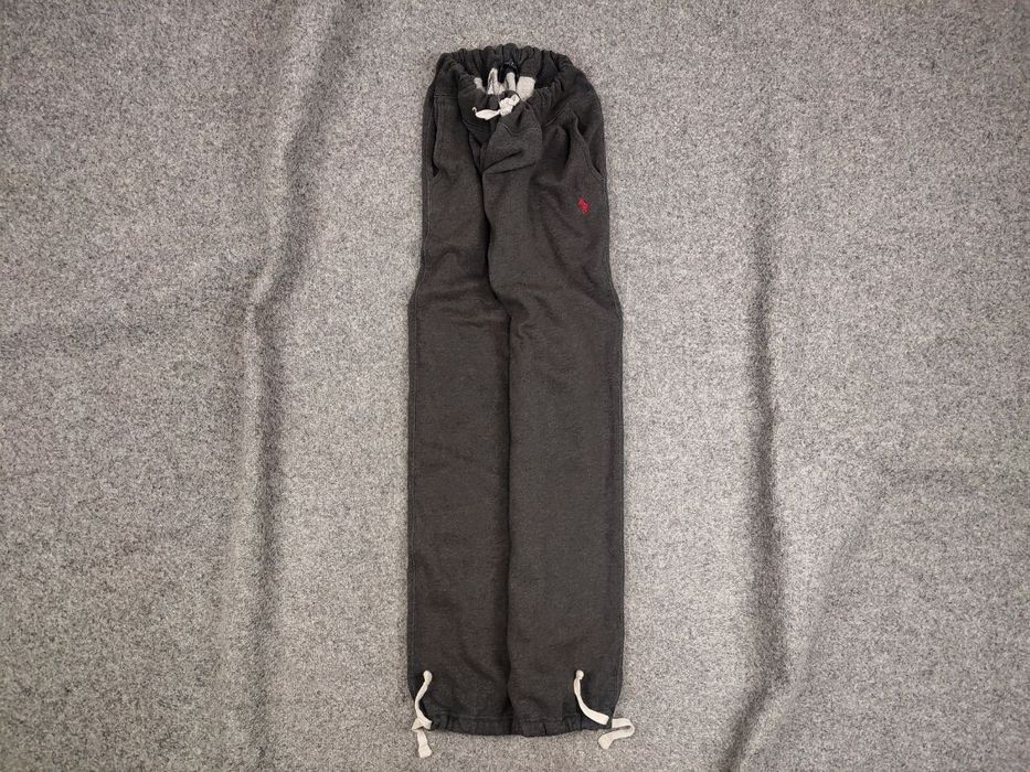Polo Ralph Lauren Polo Ralph Lauren Vintage Dark Gray logo baggy Jogger Pants Grailed