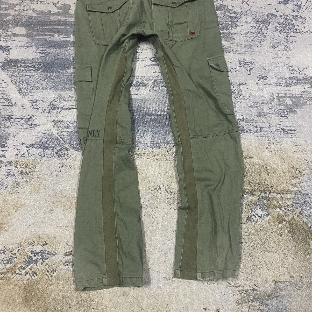 Japanese Brand × Vintage × Voodoo Tactical Vintage Gotcha Army Spellout Tactical Cargo Pants Size US 33 - 15 Thumbnail