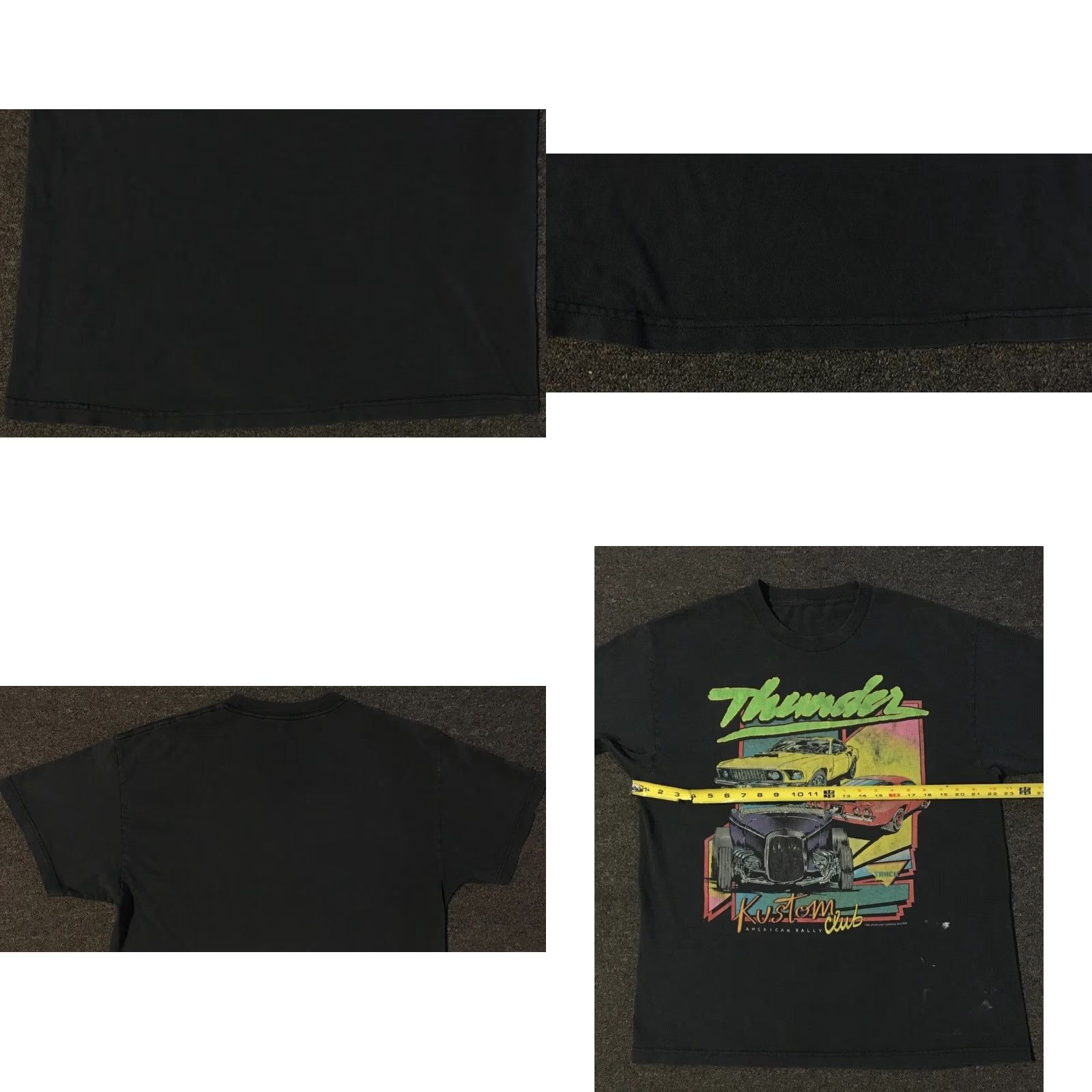 NASCAR Nike Shirt NASCAR Graphic Tee XL Black Distressed John Galt Thunder Racing Vintage Grunge Biker USA 80s 90s Car Racing Mens Size US XL / EU 56 / 4 - 8 Thumbnail