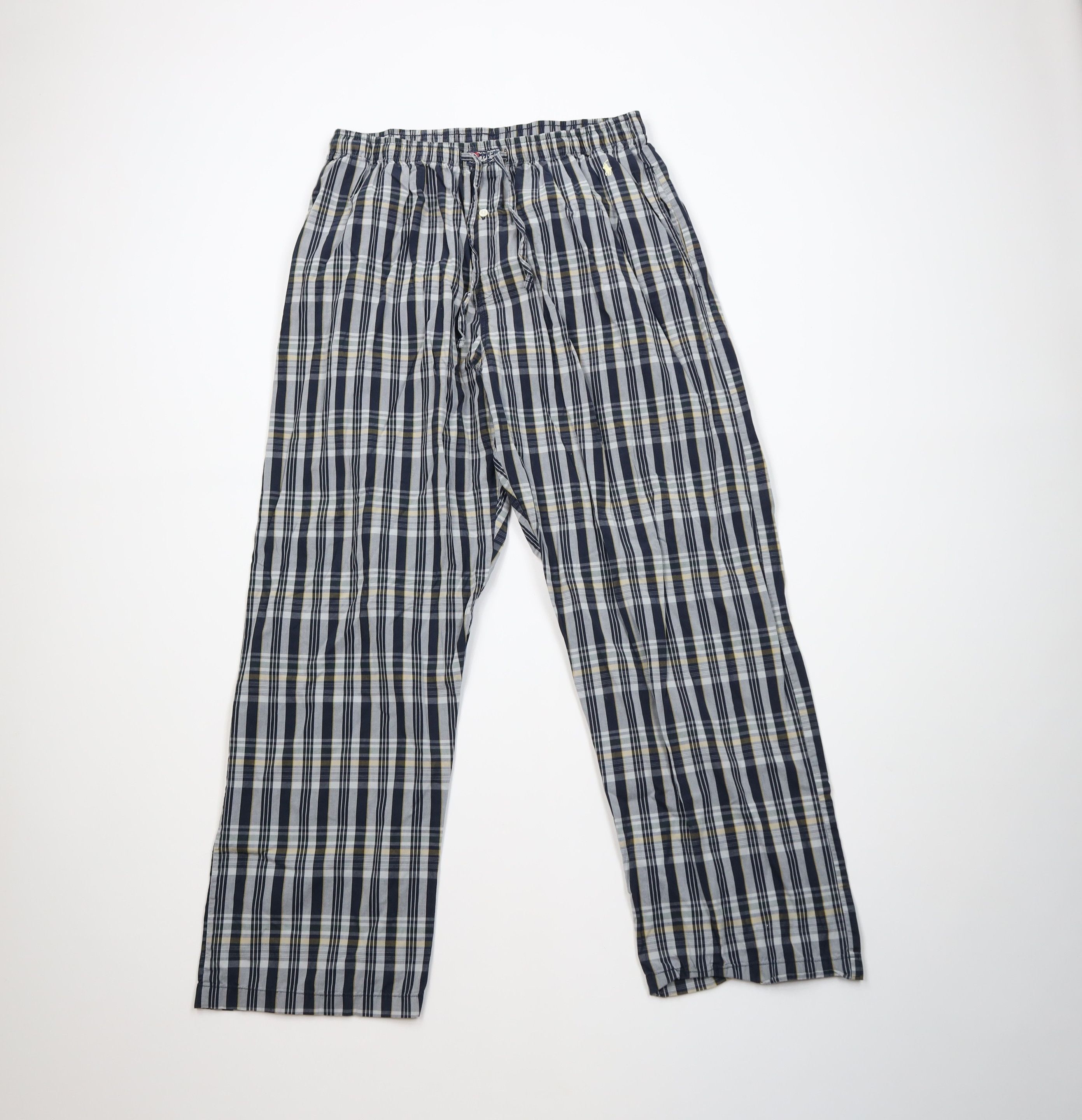 Ralph Lauren Vintage 90s Ralph Lauren Wide Leg Pajamas PJs Sleep Pants Size US 36 / EU 52 - 1 Thumbnail