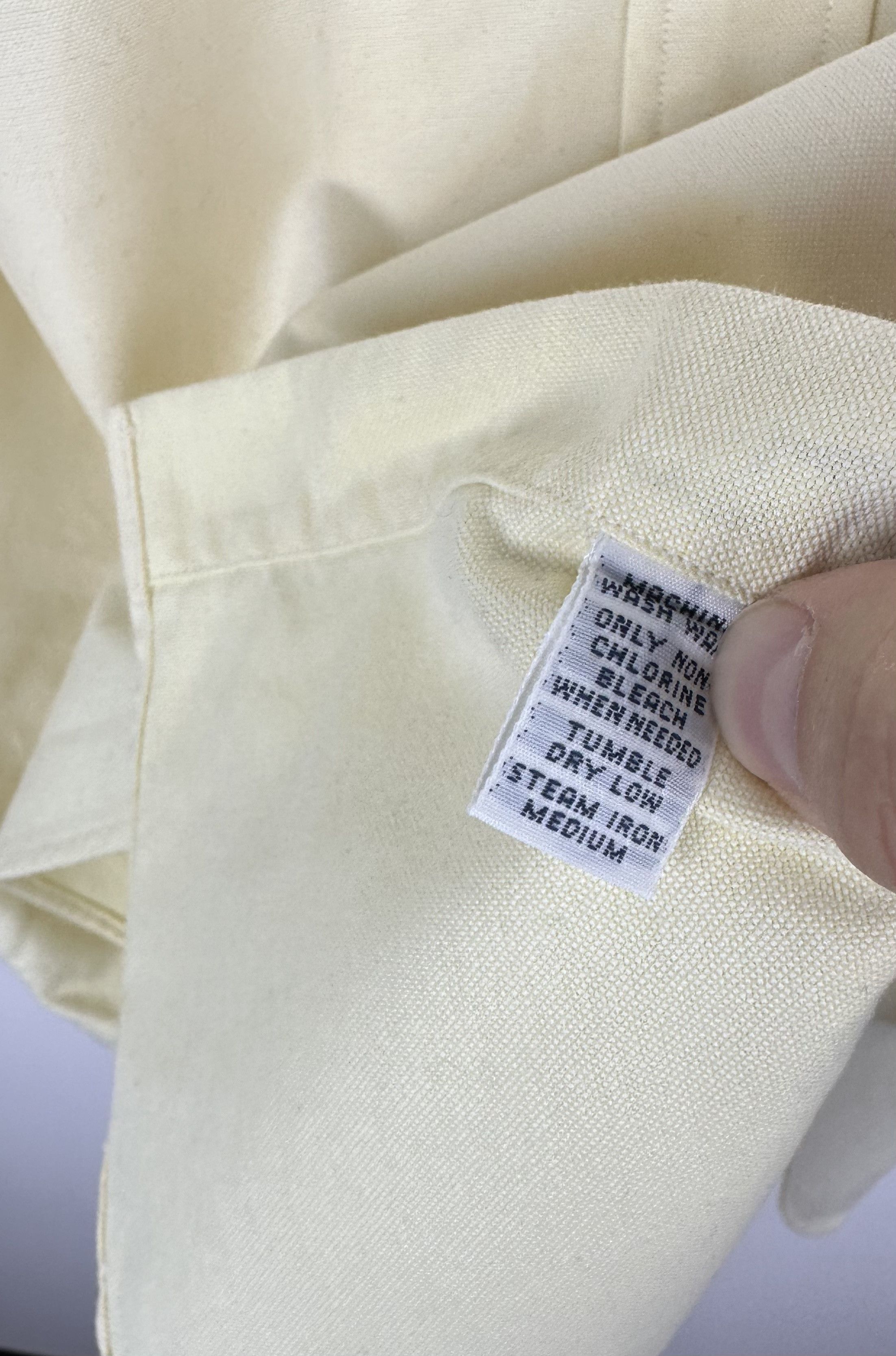 Ralph Lauren Polo Ralph Lauren Oxford Yellow Summer Vacation Shirt Size US XXL / EU 58 / 5 - 5 Thumbnail