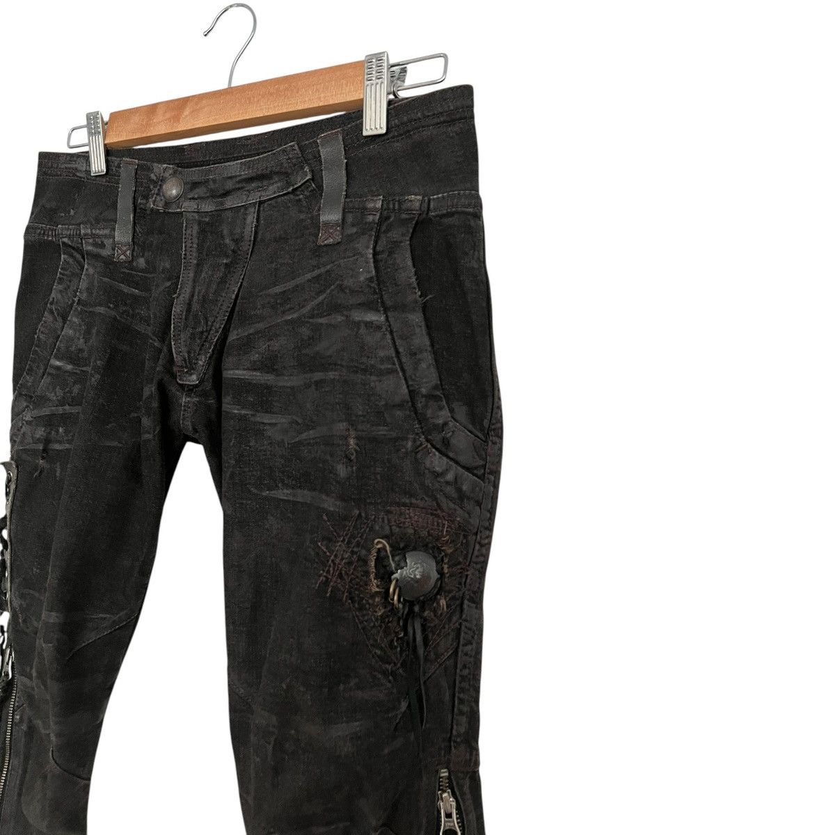 14th Addiction 14th addiction crocodile capris | Grailed