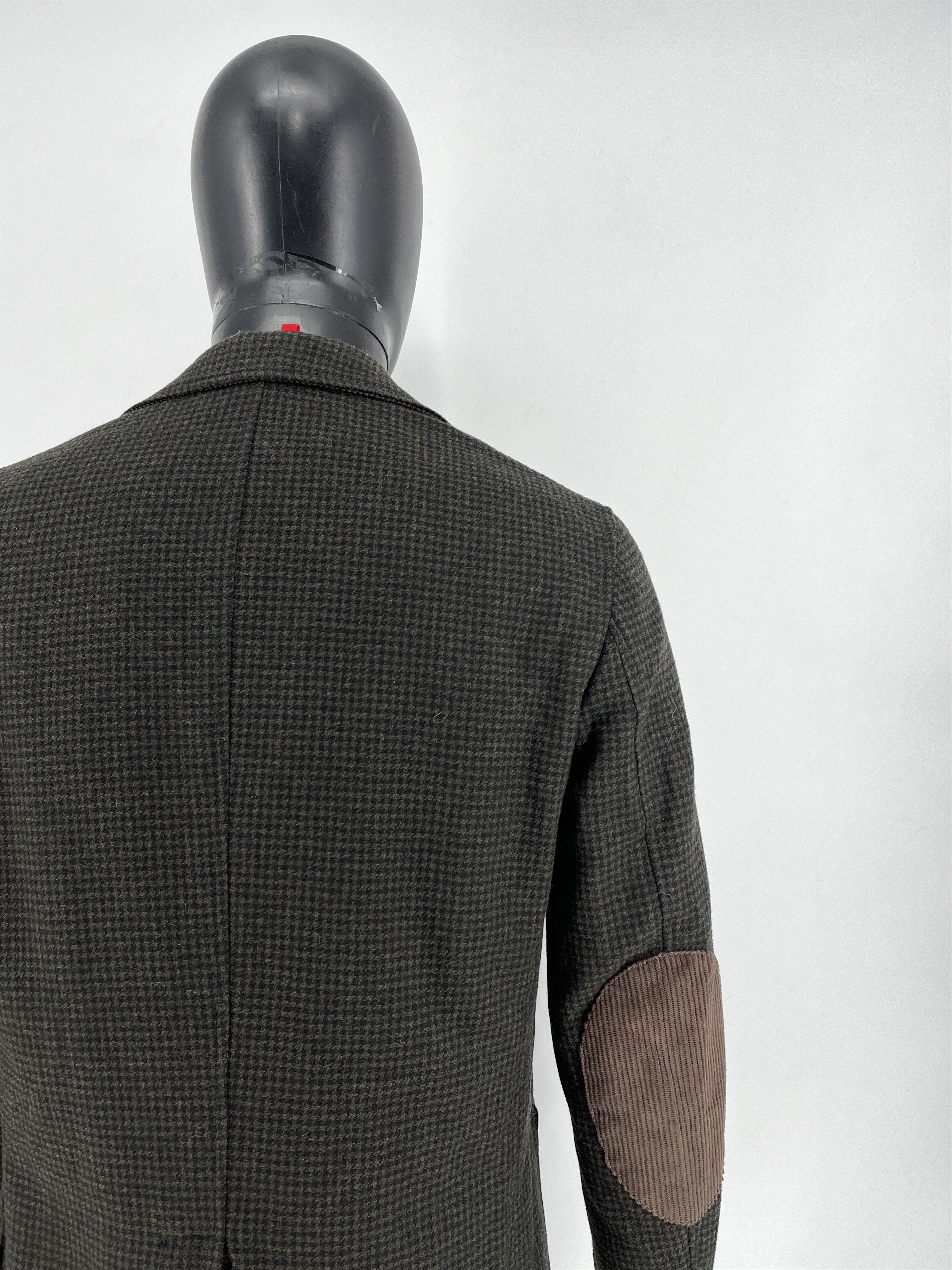 Cerruti 1881 × Seditionaries Nano Cerruti Checkered Plaid Blazer Wool Coats Jacket Size 50S - 11 Thumbnail