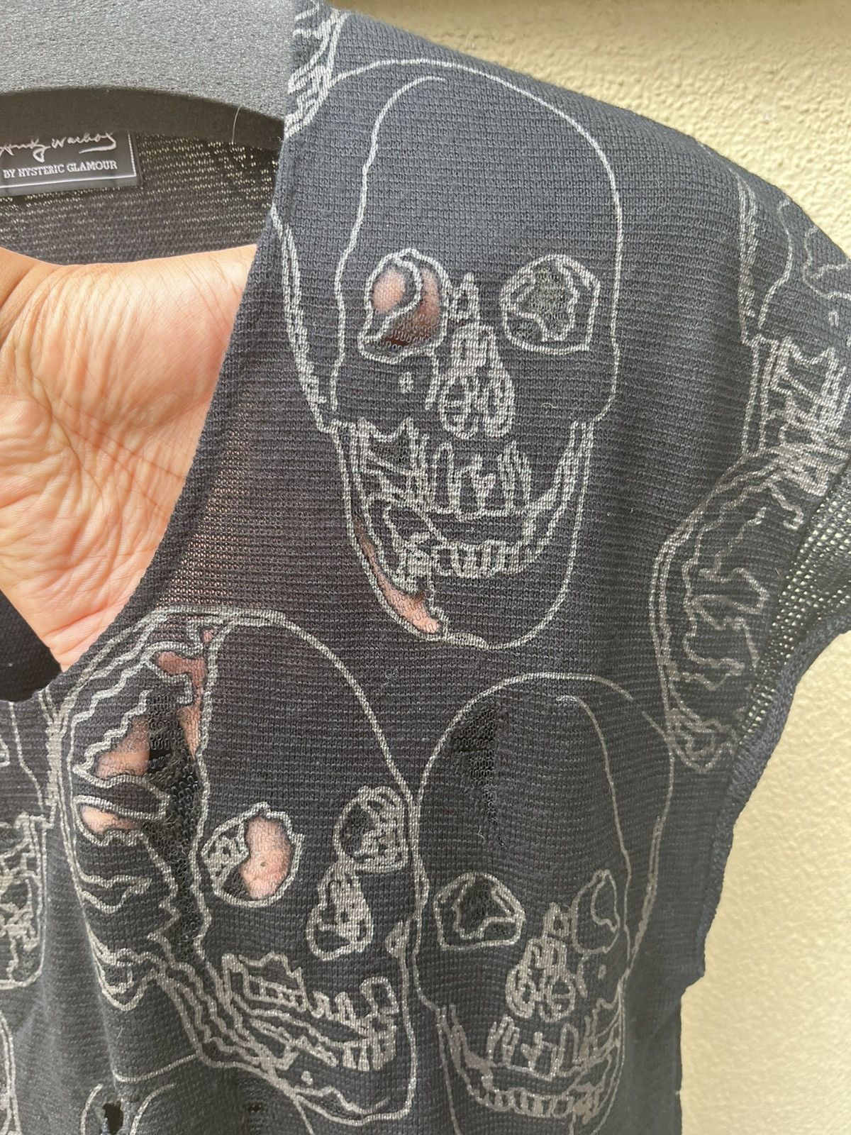 Andy Warhol × Hysteric Glamour Skull printed with distressed Size M / US 6-8 / IT 42-44 - 5 Thumbnail