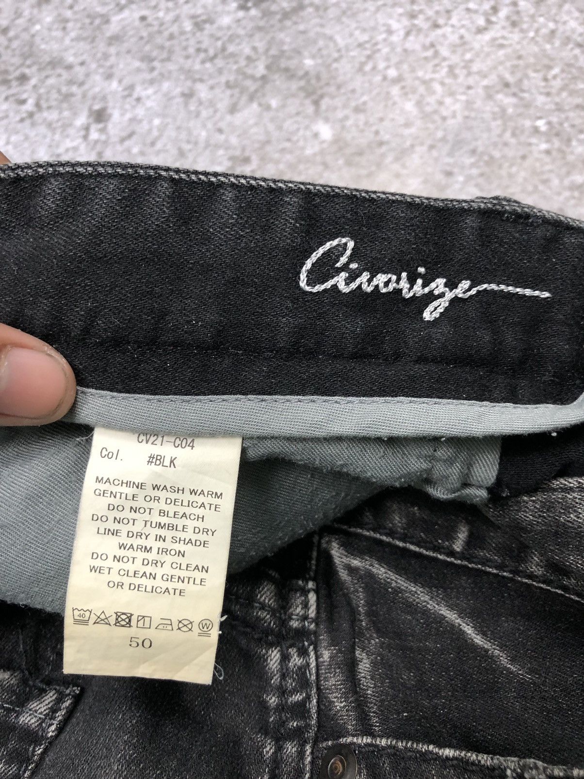 CIVARIZE CIVARIZE RAW JEANS Size US 32 / EU 48 - 8 Thumbnail