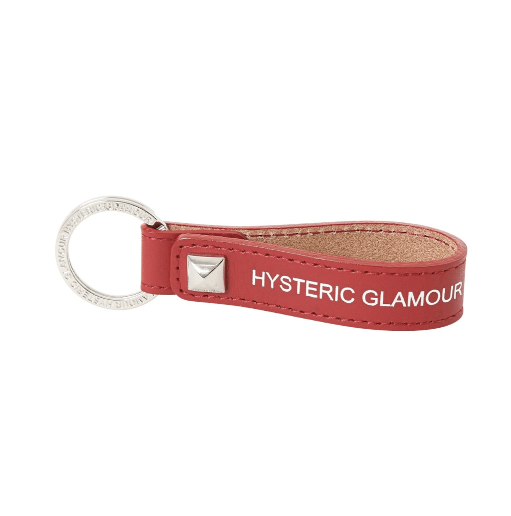 Hysteric Glamour Hysteric Glamour WOMAN ON SKULL Leather KEY Ring Size ONE SIZE - 1 Thumbnail