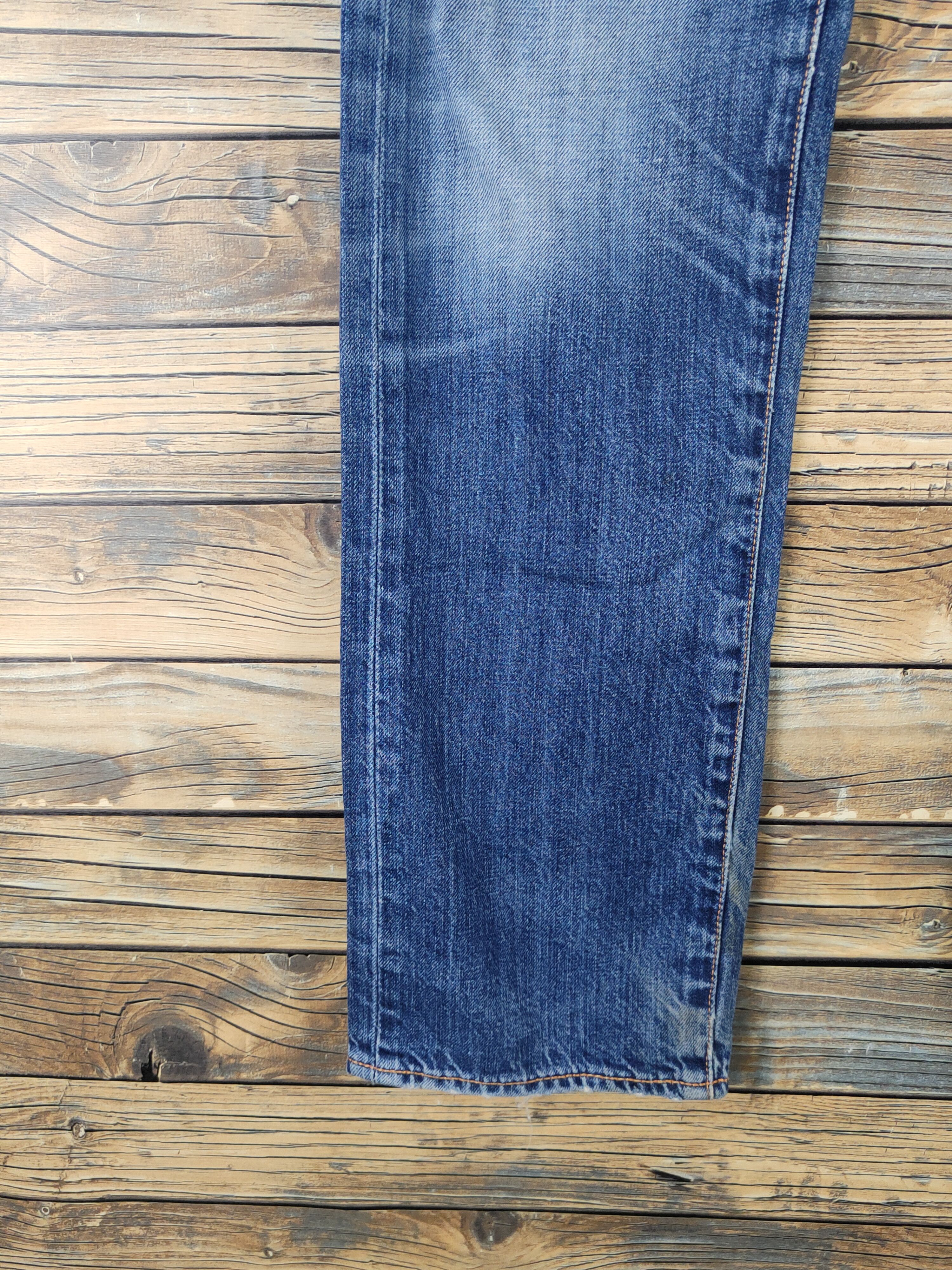 Levi's Levi's Blue Distressed Ripped Jeans #W1691 Size US 30 / EU 46 - 4 Thumbnail