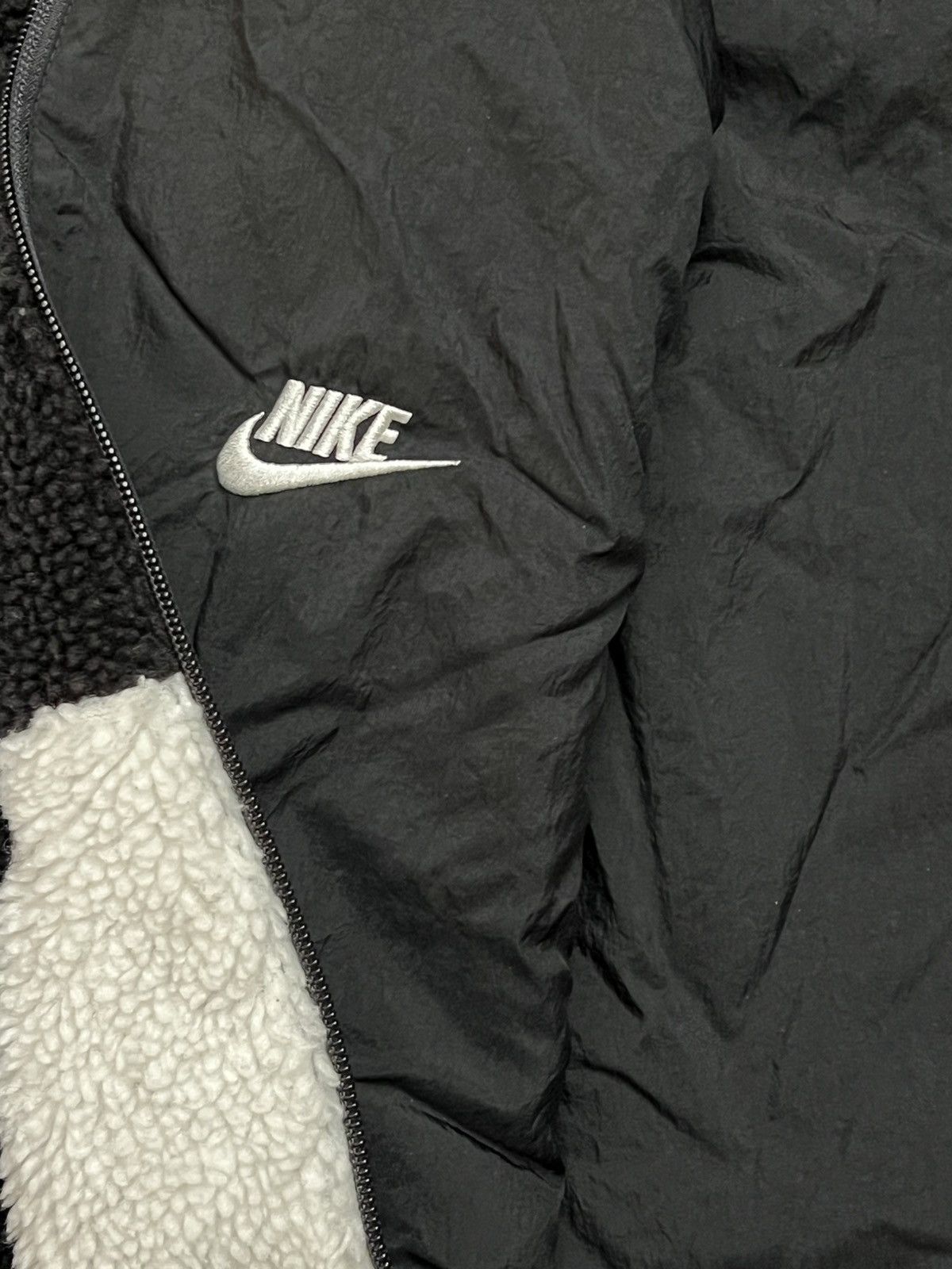 Nike Nike Swoosh Reversible Fleece Full Zip Jacket XL Size US XL / EU 56 / 4 - 5 Thumbnail