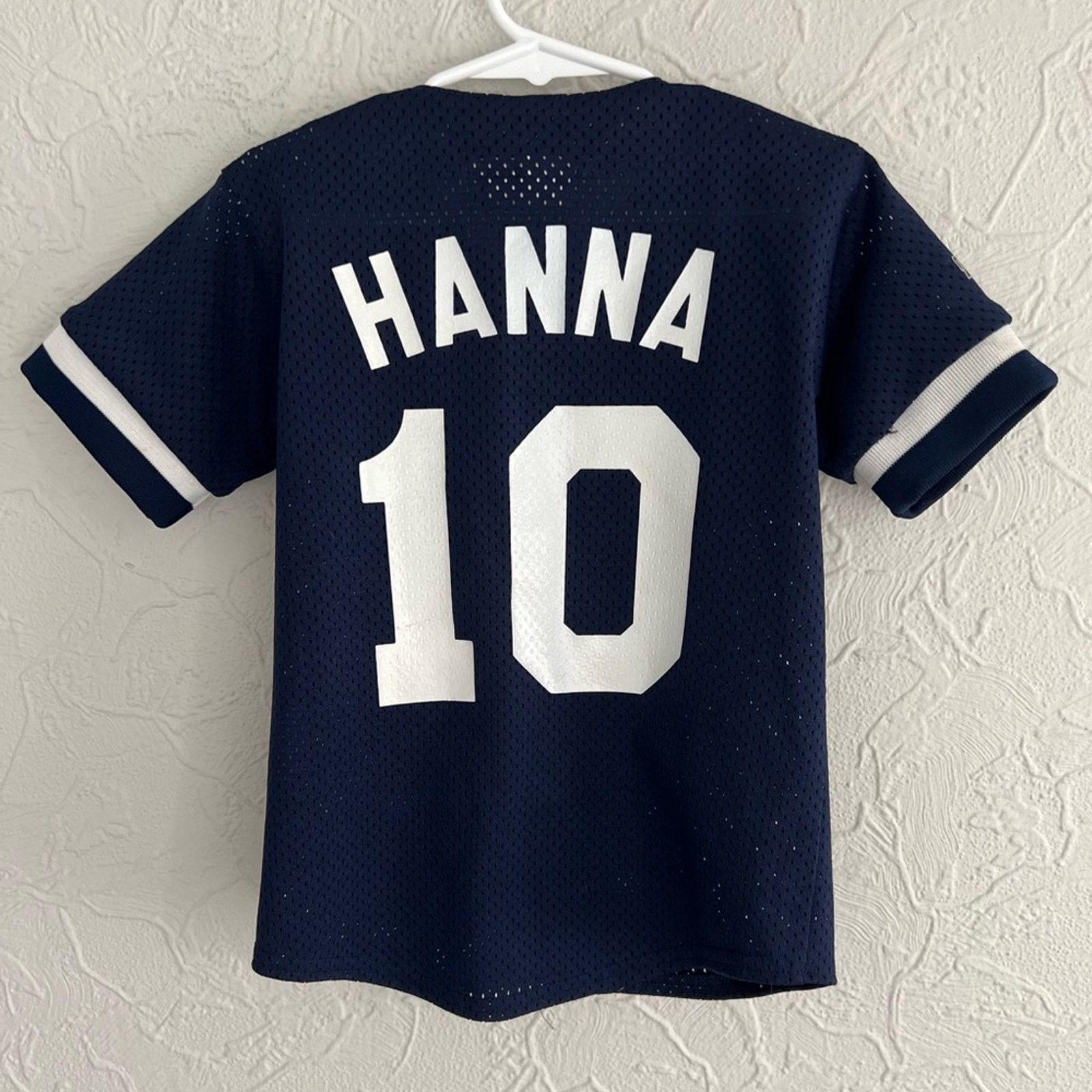 Majestic VINTAGE MAJESTIC NEW YORK YANKEES GIRLS JERSEY #10 HANNA Size XXS / US 00 / IT 34 - 2 Thumbnail