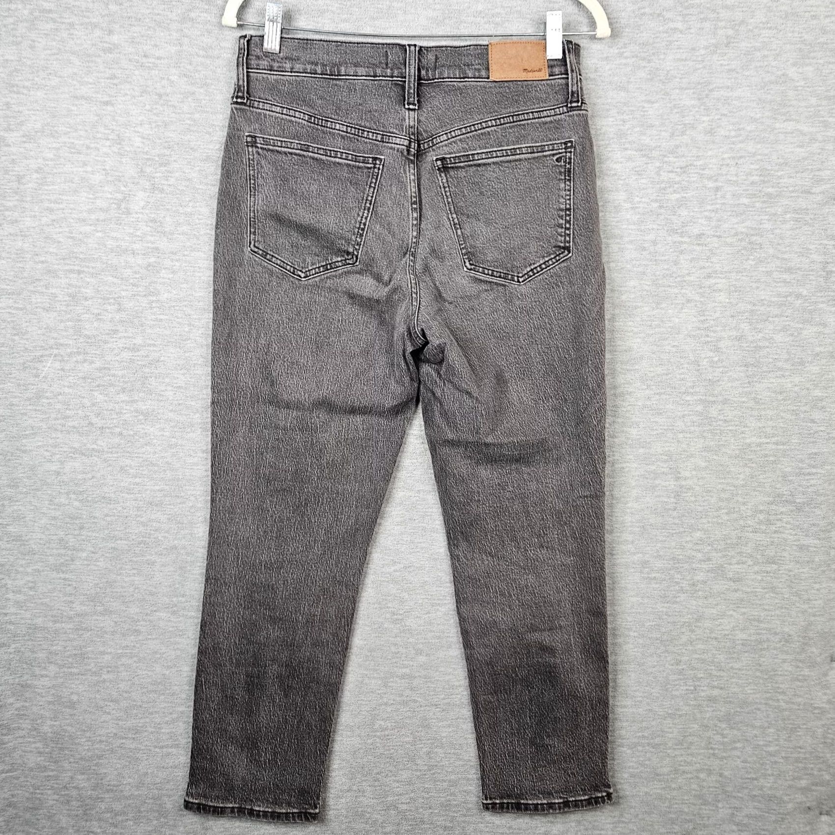 Madewell Madewell The Perfect Vintage Jean Women's Gray Casual Jeans Size 27P Size 27" / US 4 / IT 40 - 2 Thumbnail