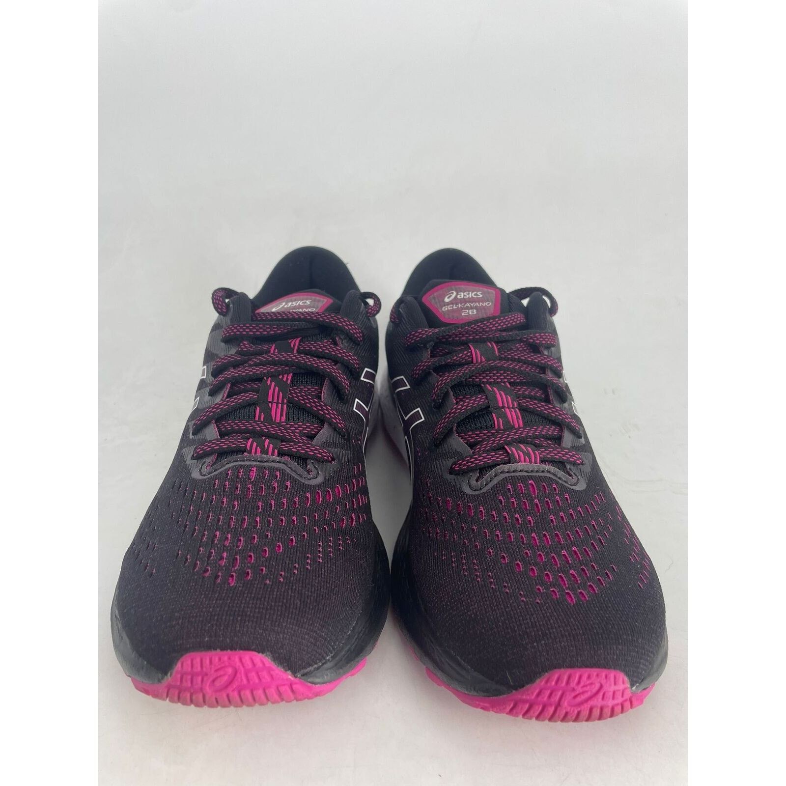 Asics ASICS GEL KAYANO 28 BLACK/PINK WOMENS COMFORT SHOES SIZE 7 Size US 7 / IT 37 - 2 Thumbnail