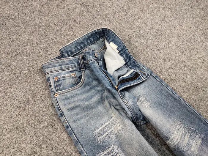 If Six Was Nine Vintage 90's Japan Distressed Denim Original Gany Jeans Size US 32 / EU 48 - 7 Thumbnail
