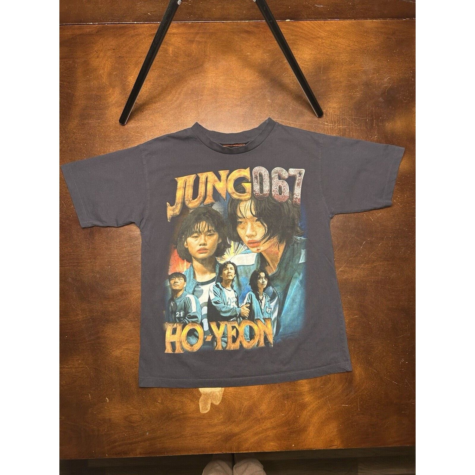 Marino Morwood Marino Morwood Jung Ho-yeon Squid Games Short Sleeve Rap Tee Size US L / EU 52-54 / 3 - 9 Thumbnail