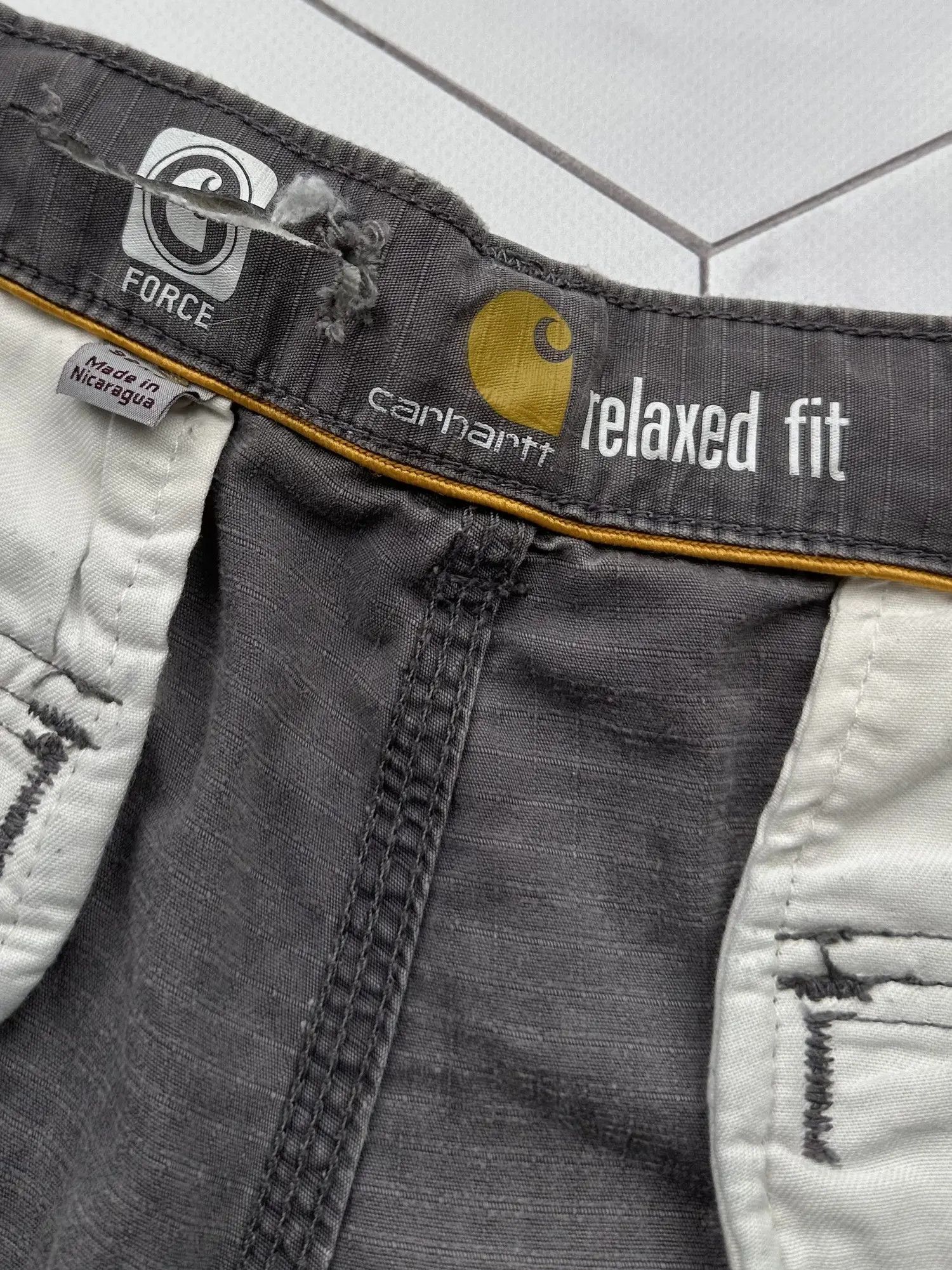 Carhartt Carhartt Thrashed Vintage Cargo Pants (B254) Size US 38 / EU 54 - 10 Thumbnail