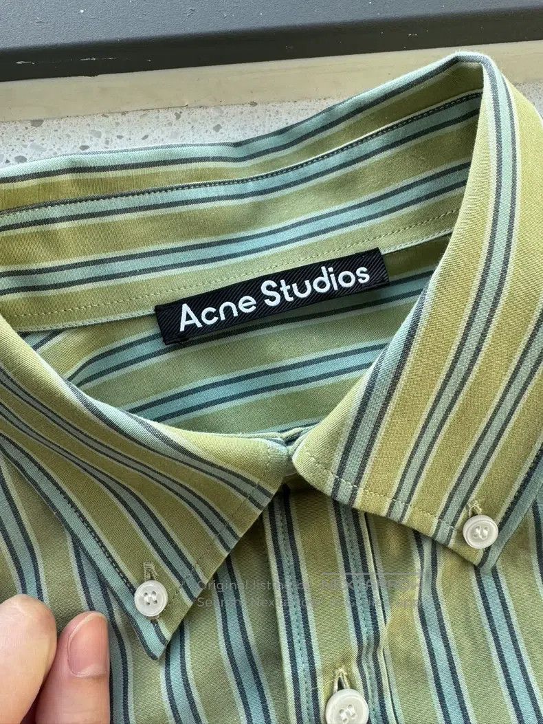 Acne Studios Acne Studios Long Sleeve Shirt, Green Size US XS / EU 42 / 0 - 3 Thumbnail