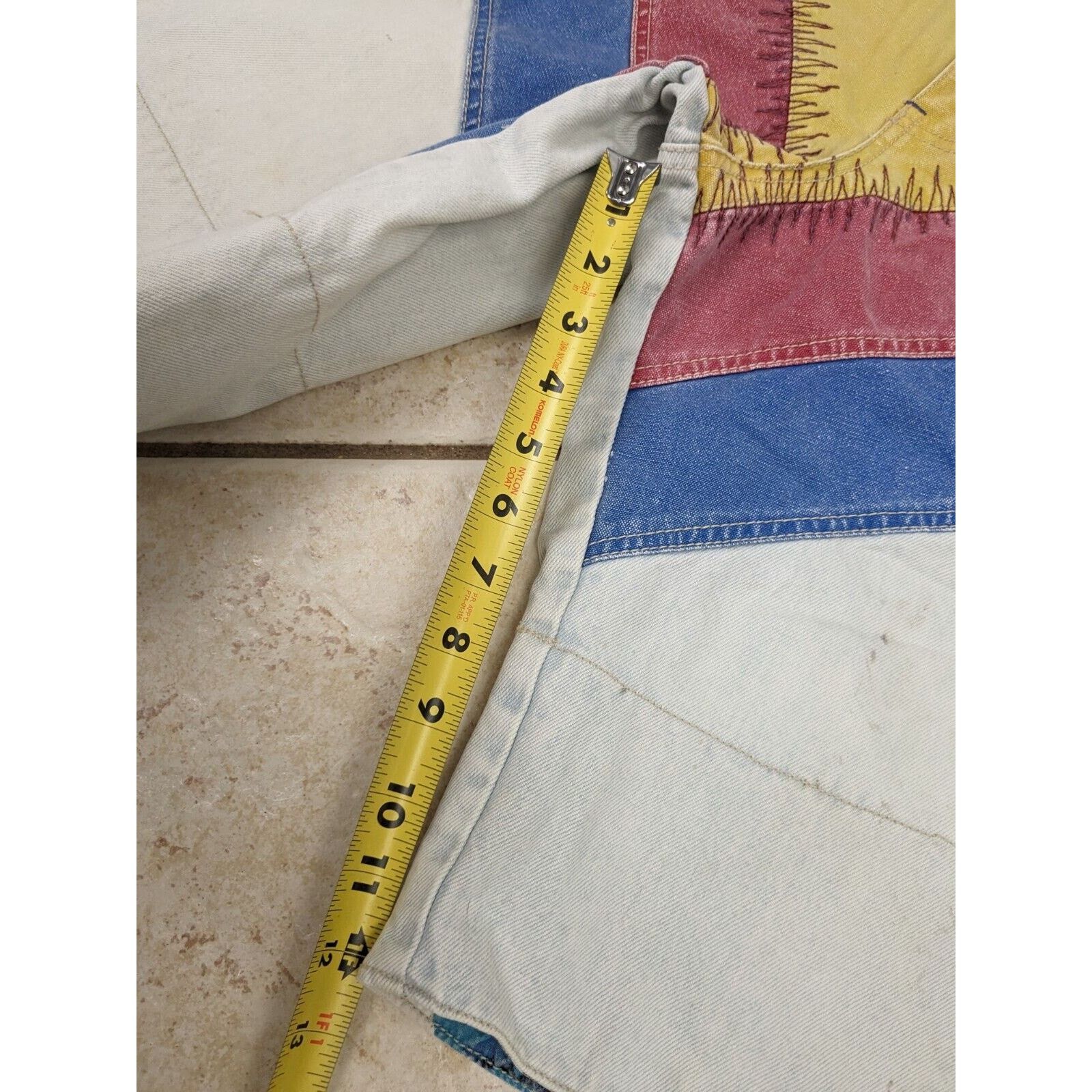 Other Vtg Major Damage 1990's Baggy Denim Shorts Jorts 36x12 Size US 36 / EU 52 - 17 Thumbnail
