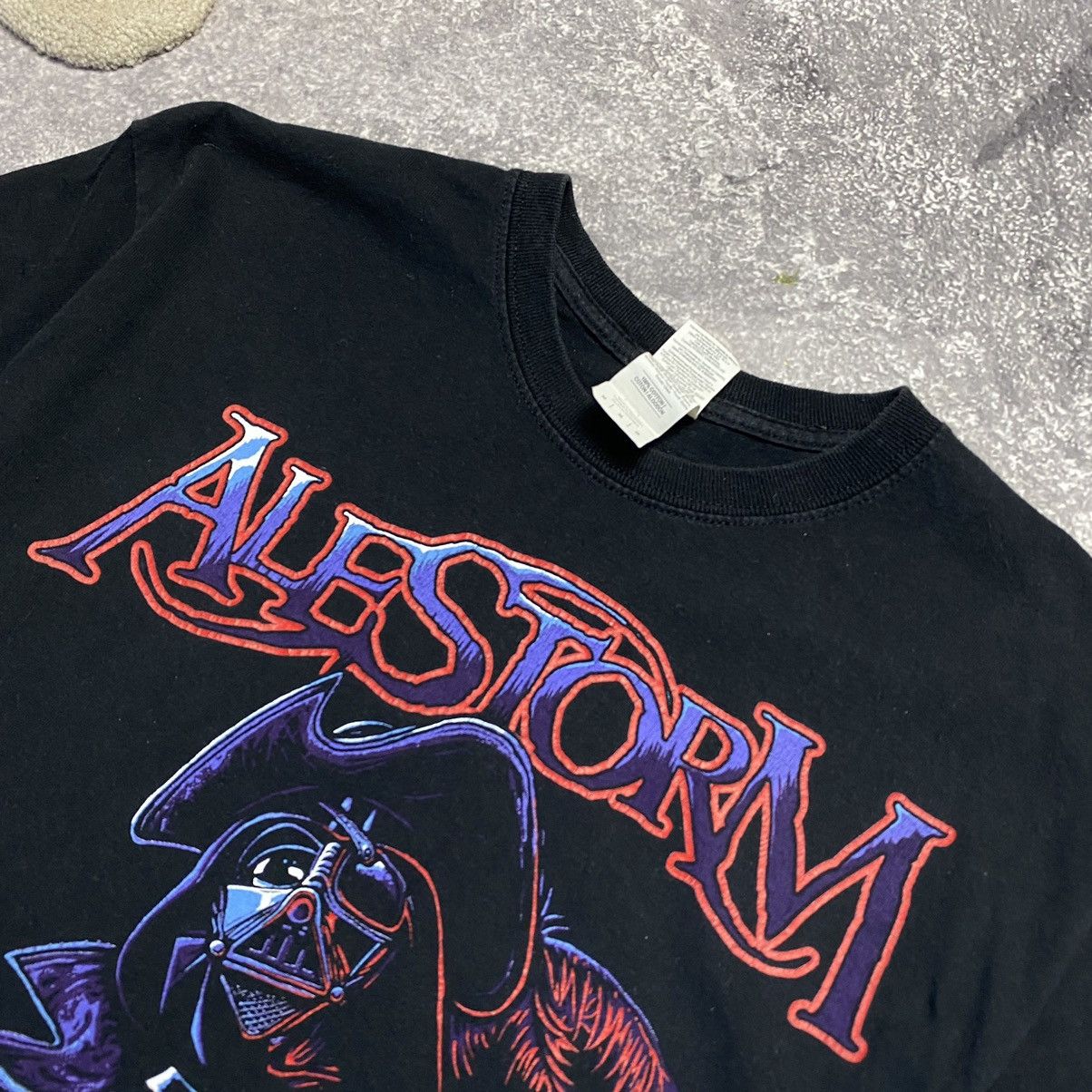 Band Tees Vintage Alestorm Star Wars Darth Vader 90’s rock band tee Size US M / EU 48-50 / 2 - 6 Thumbnail