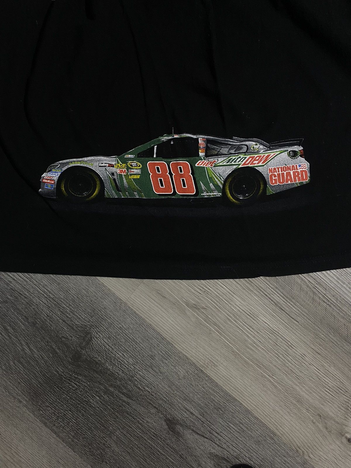 Chase Authentics Vintage Dale Jr Chase Authentics Mtn Dew Tee Shirt Size US XXL / EU 58 / 5 - 5 Thumbnail