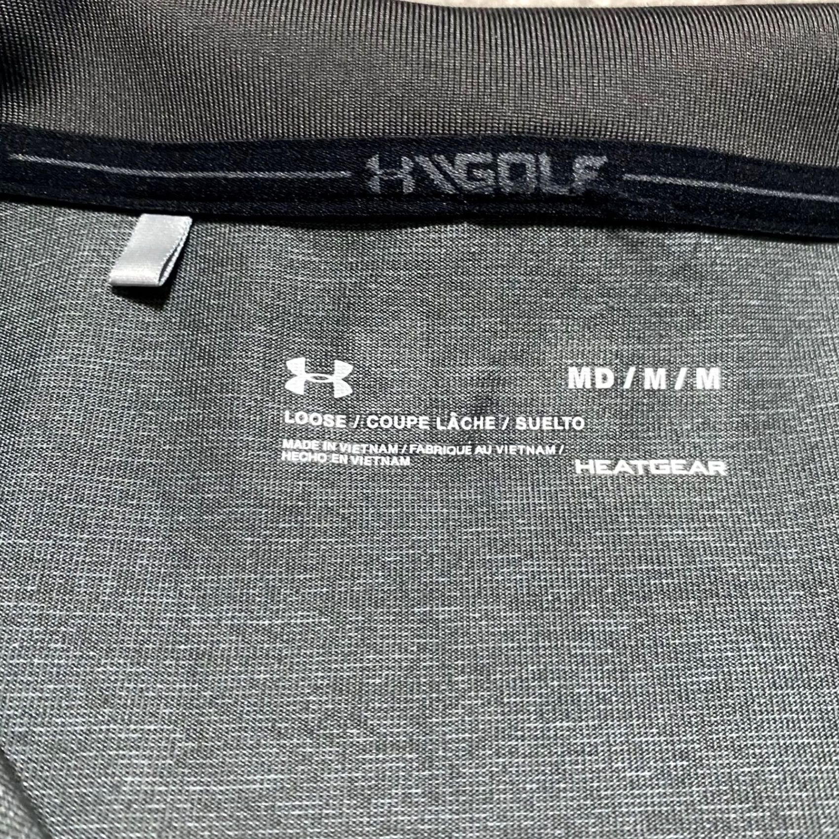 Under Armour Under Armour Mens Shirt Gray 1/4 Zip Long Sleeve HeatGear Pullover M Size US M / EU 48-50 / 2 - 3 Thumbnail