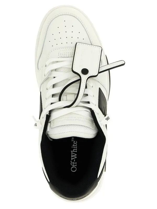 Off-White ob2d0Lne0826 Out Of Office Low-Top Sneakers in White/Black Size US 11 / EU 44 - 5 Thumbnail