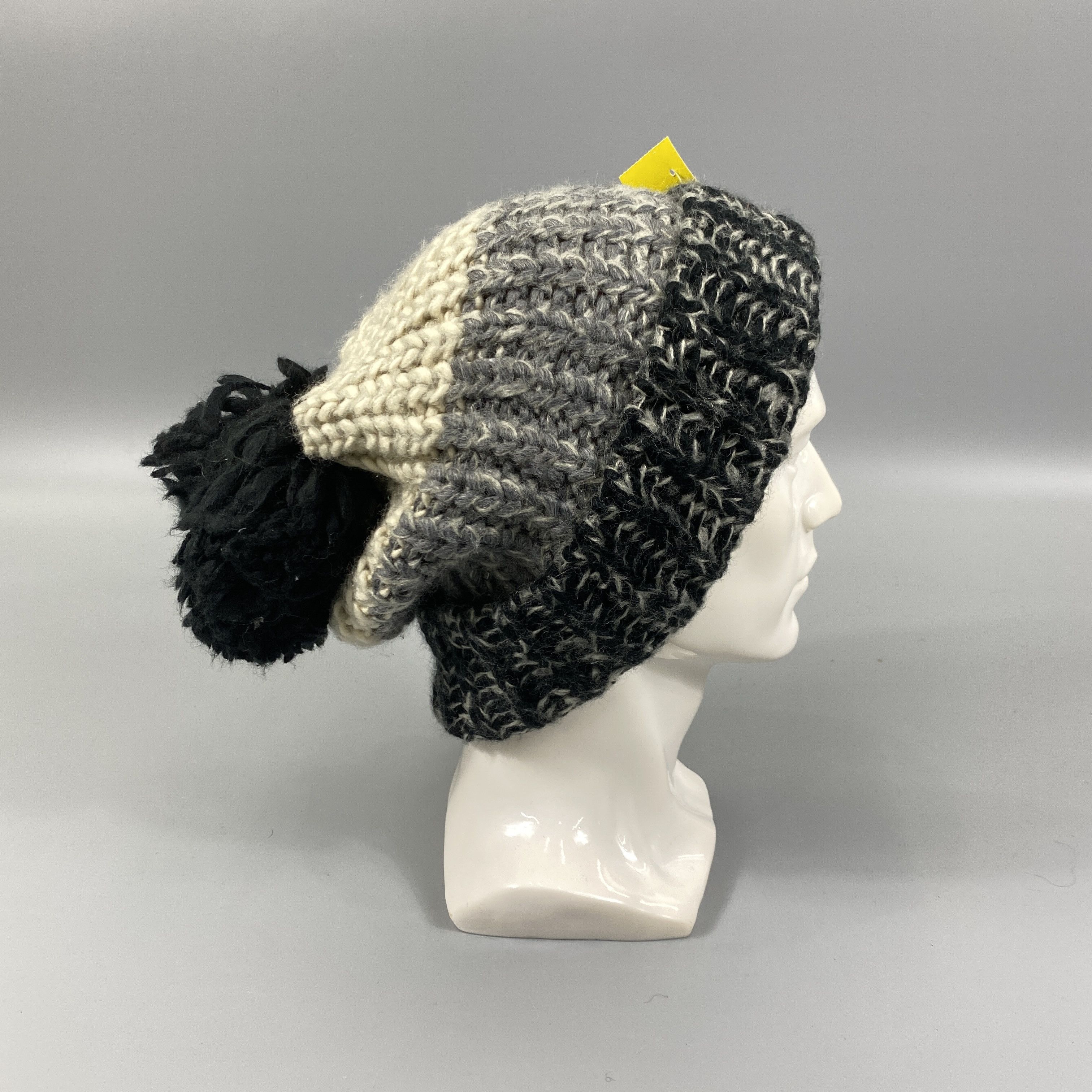 Japanese Brand Milsa Beanie Hats With Pom Pom -BN1070 Size ONE SIZE - 3 Thumbnail