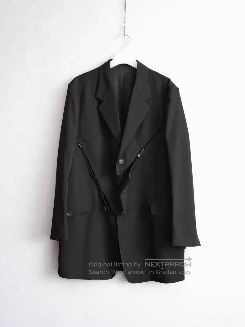 Yohji Yamamoto Yohji Yamamoto 25SS zip deconstructed jacket| Size US L / EU 52-54 / 3 - 1 Thumbnail
