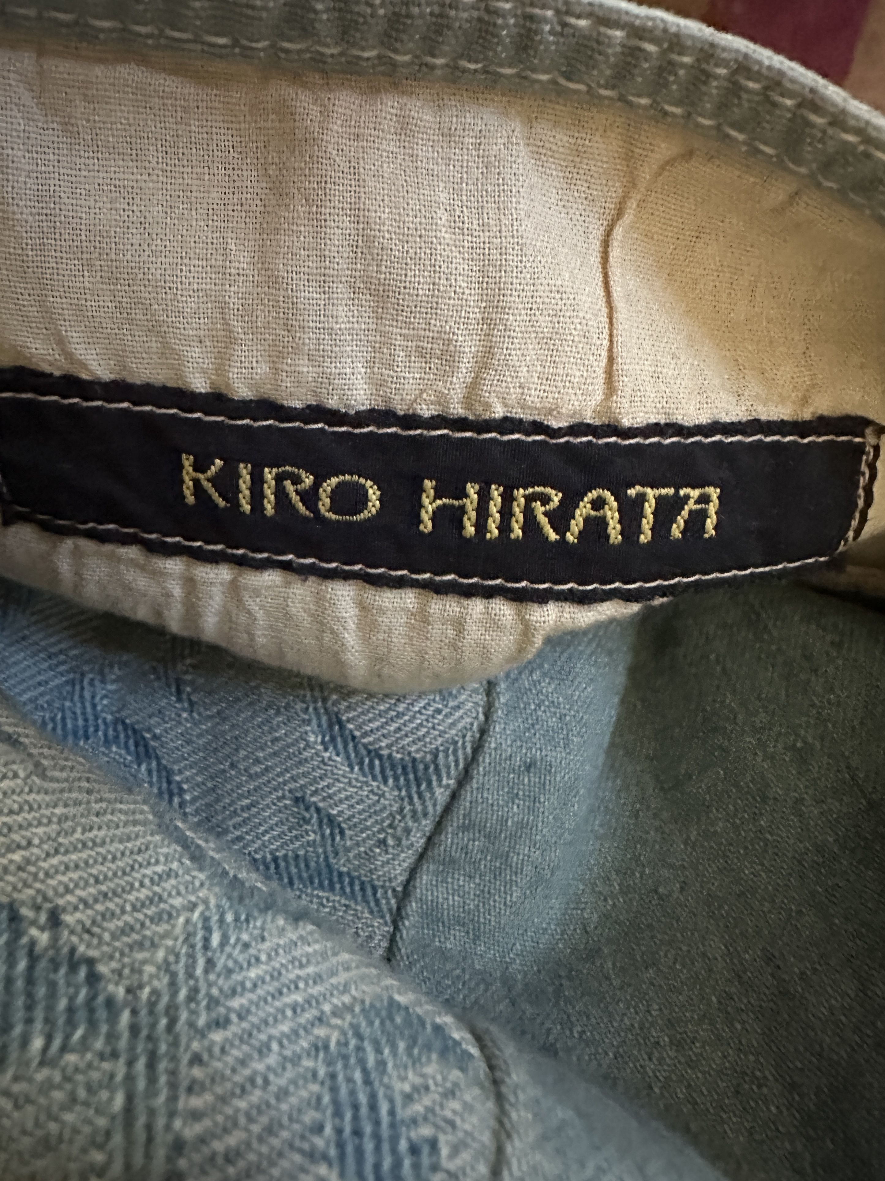 Kapital Kapital Hickory Liberty stripe patchwork blazer chorecoat Size US L / EU 52-54 / 3 - 15 Thumbnail