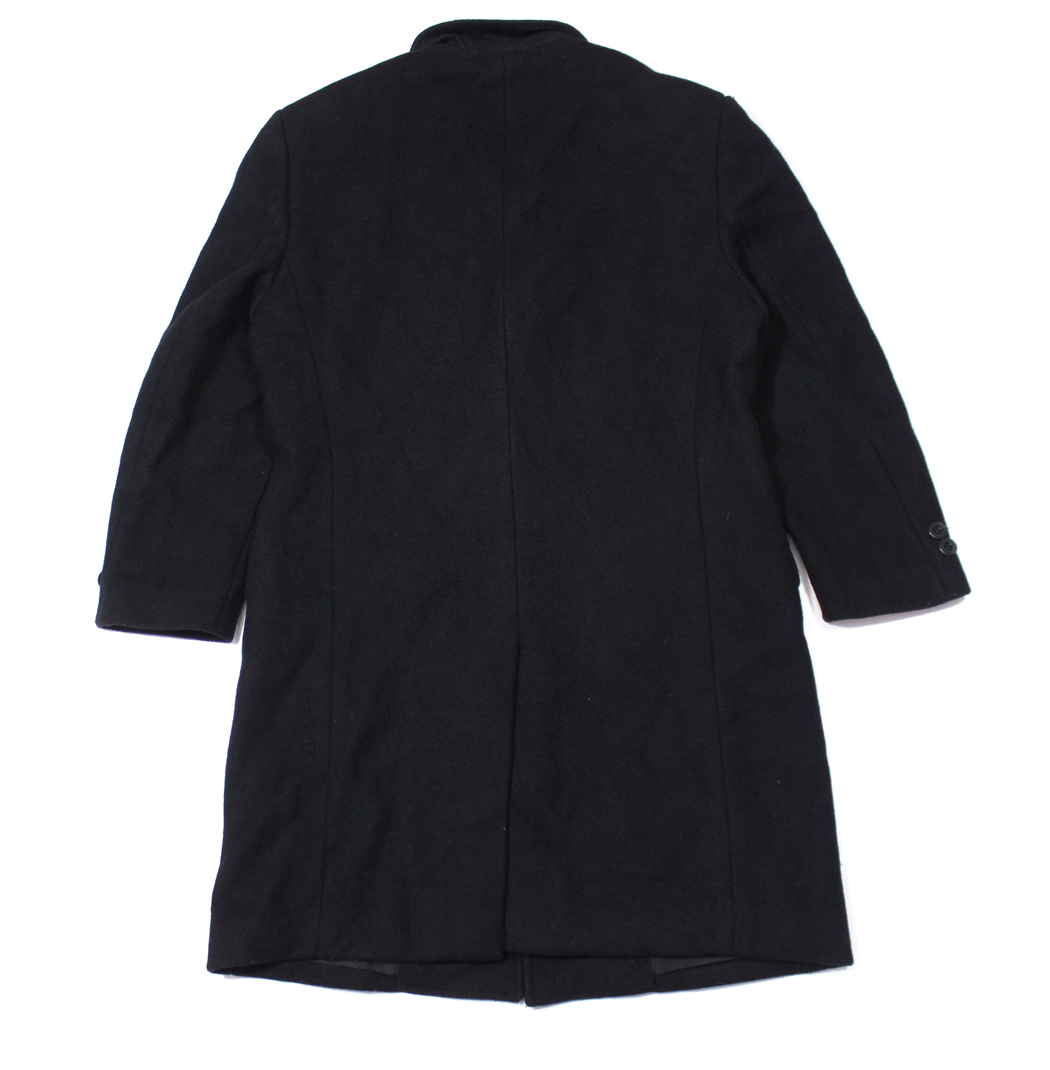 Versace 90S Wool Nylon Overcoat Vintage Size US M / EU 48-50 / 2 - 2 Thumbnail
